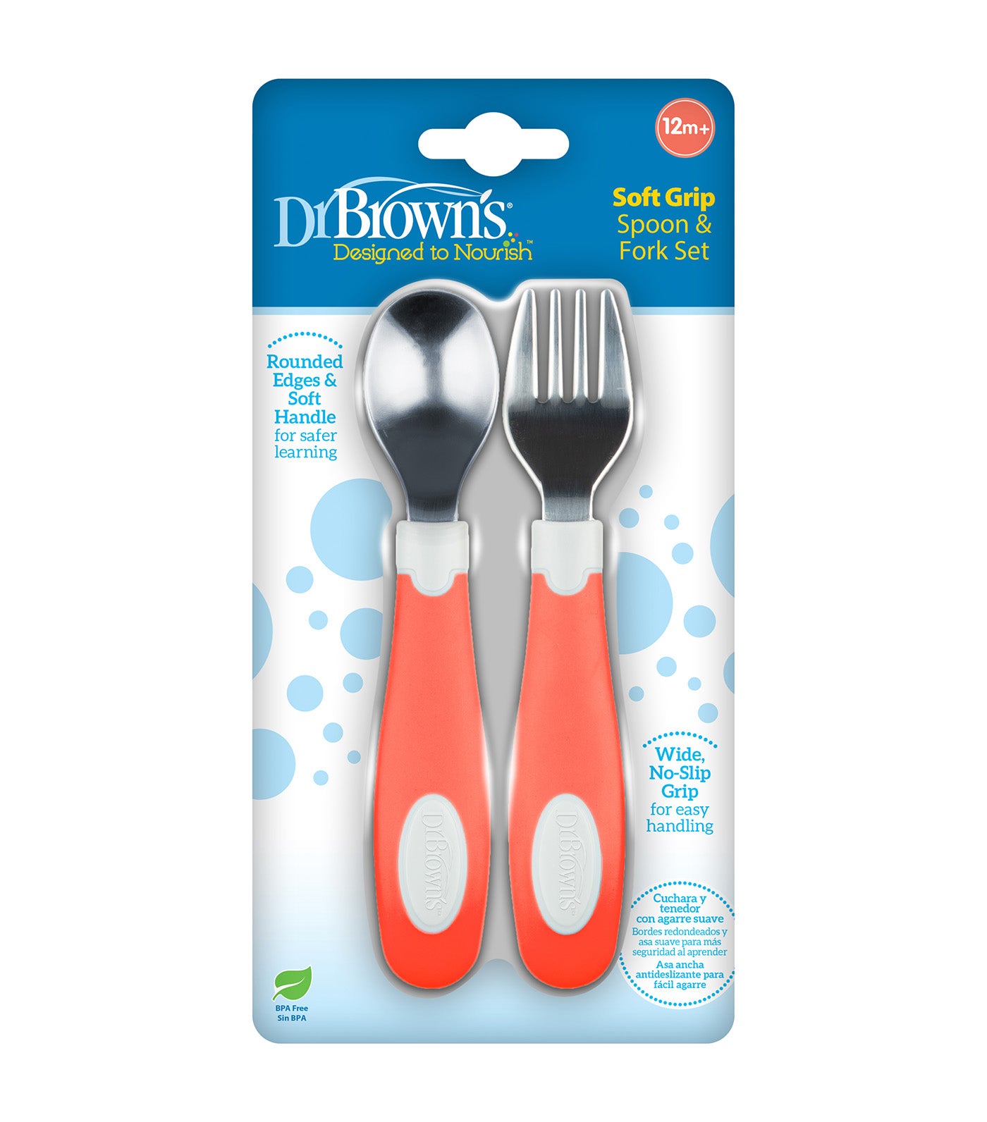 Soft Grip Spoon & Fork Set