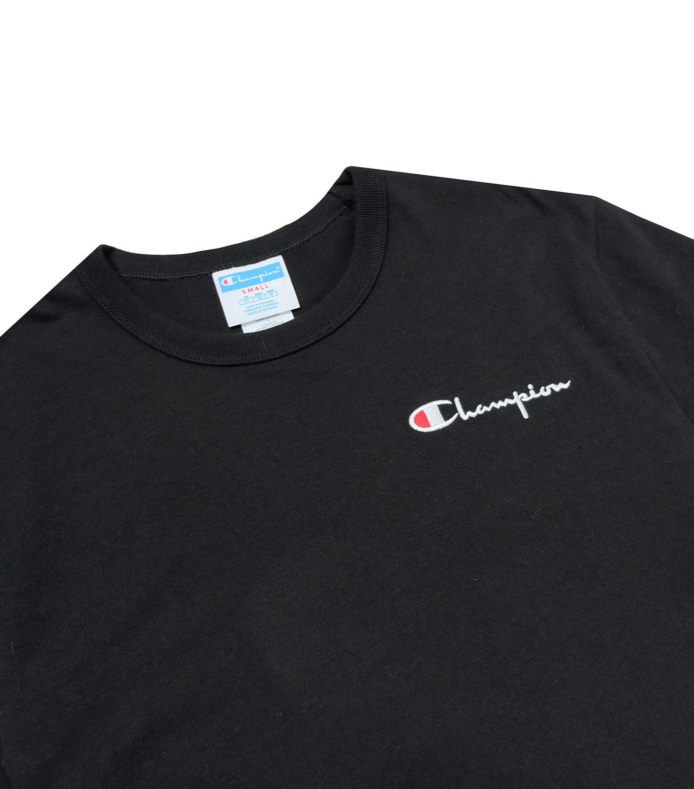 Champion hotsell tee script