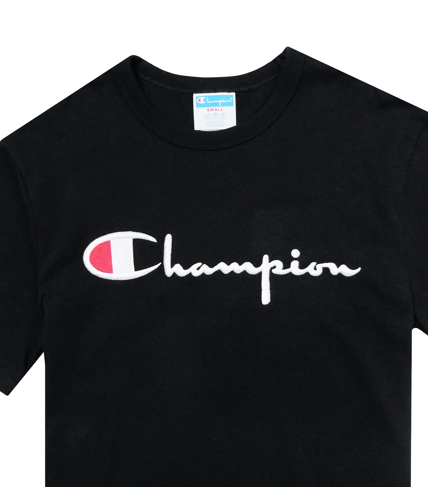 Champion Heritage Tee Vintage Logo Oxford Black