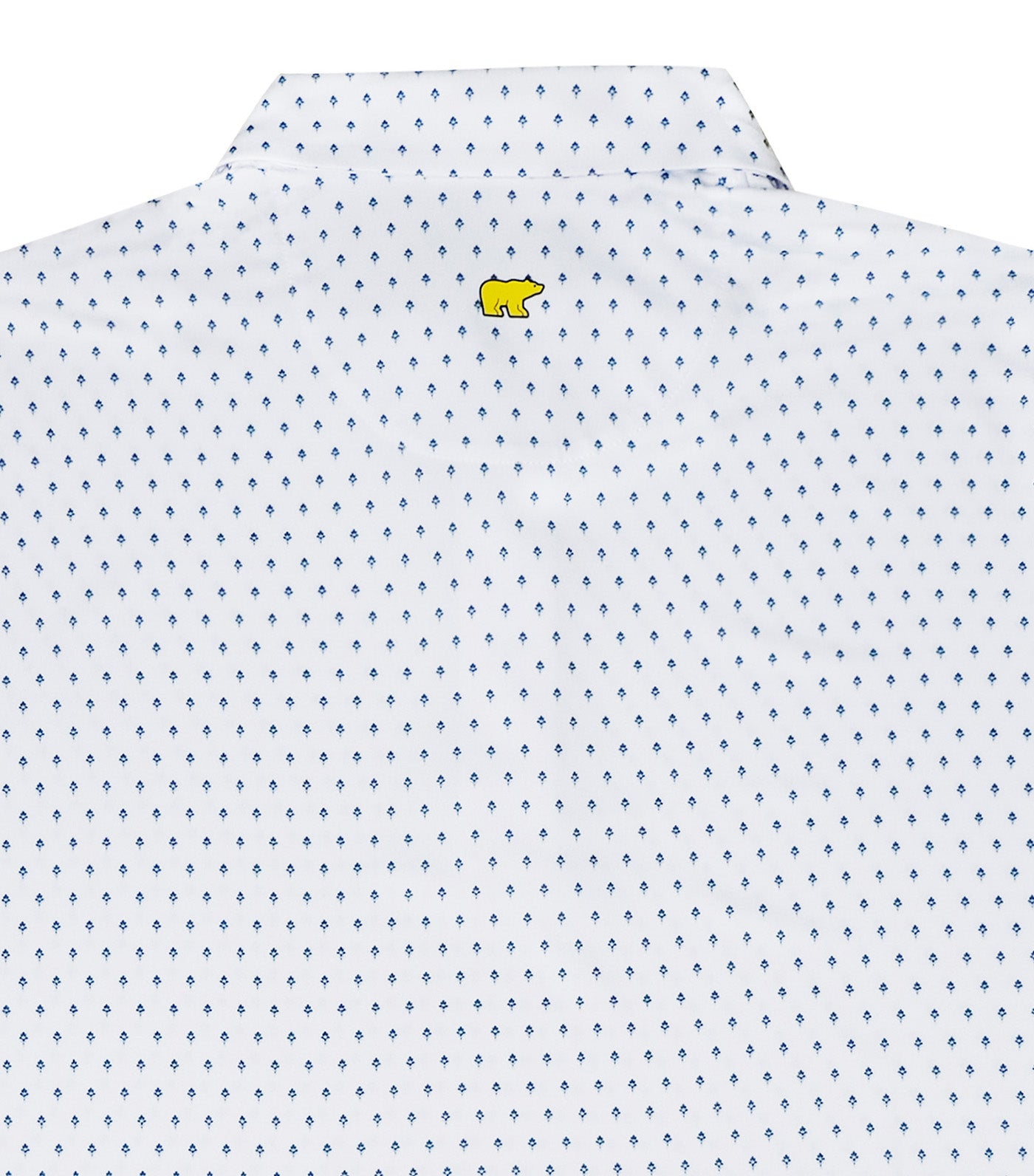 Jack Nicklaus Emblem Print Polo Bright White