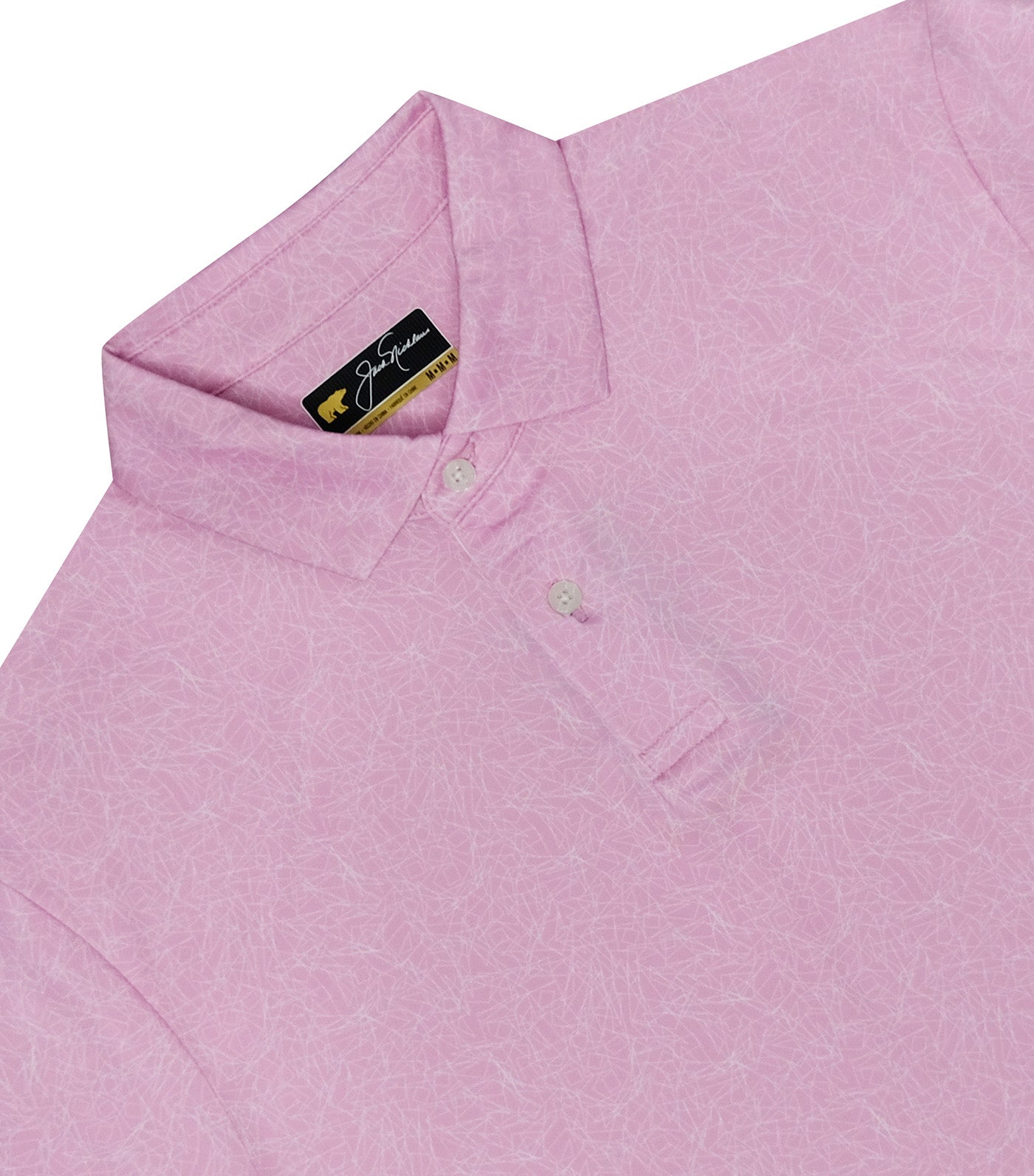 Jack Nicklaus Filament Print Polo Sunset