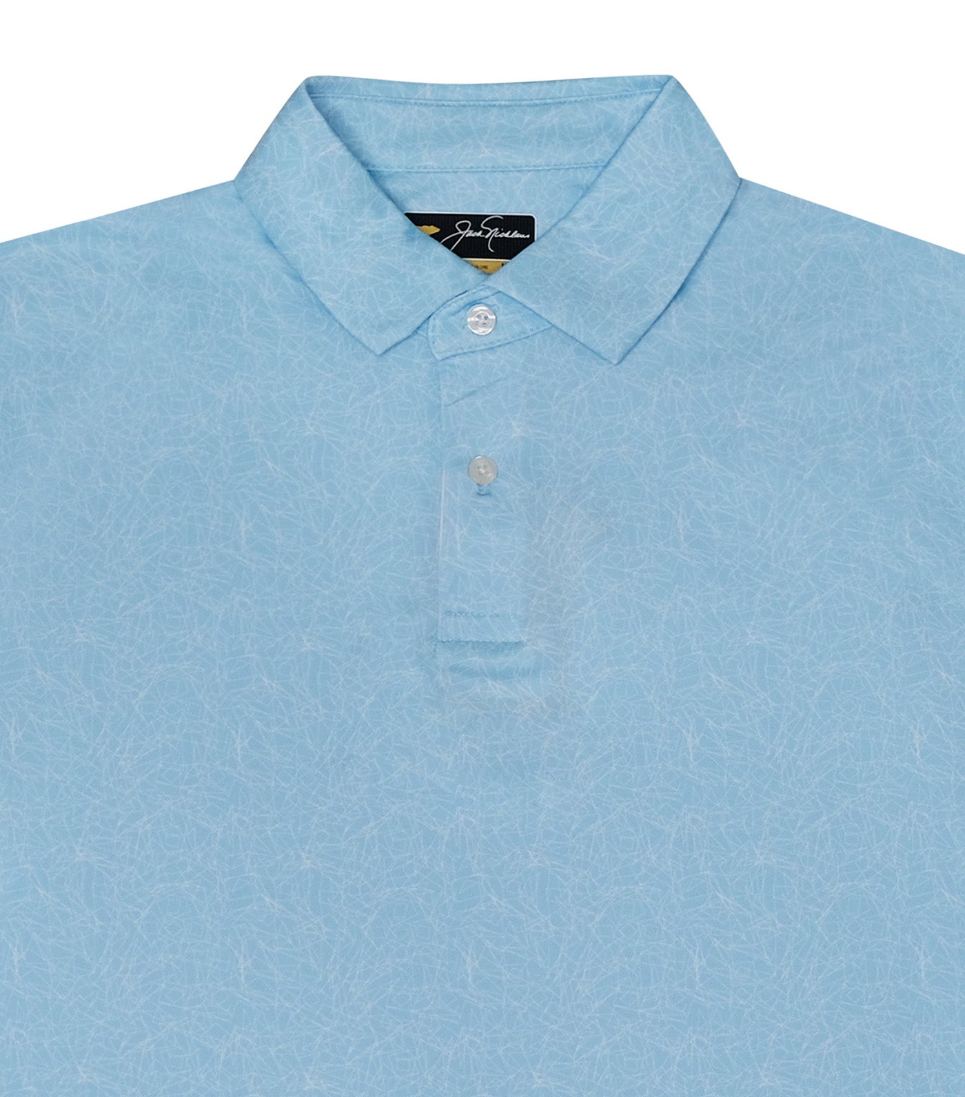 Jack Nicklaus Filament Print Polo Cool Blue