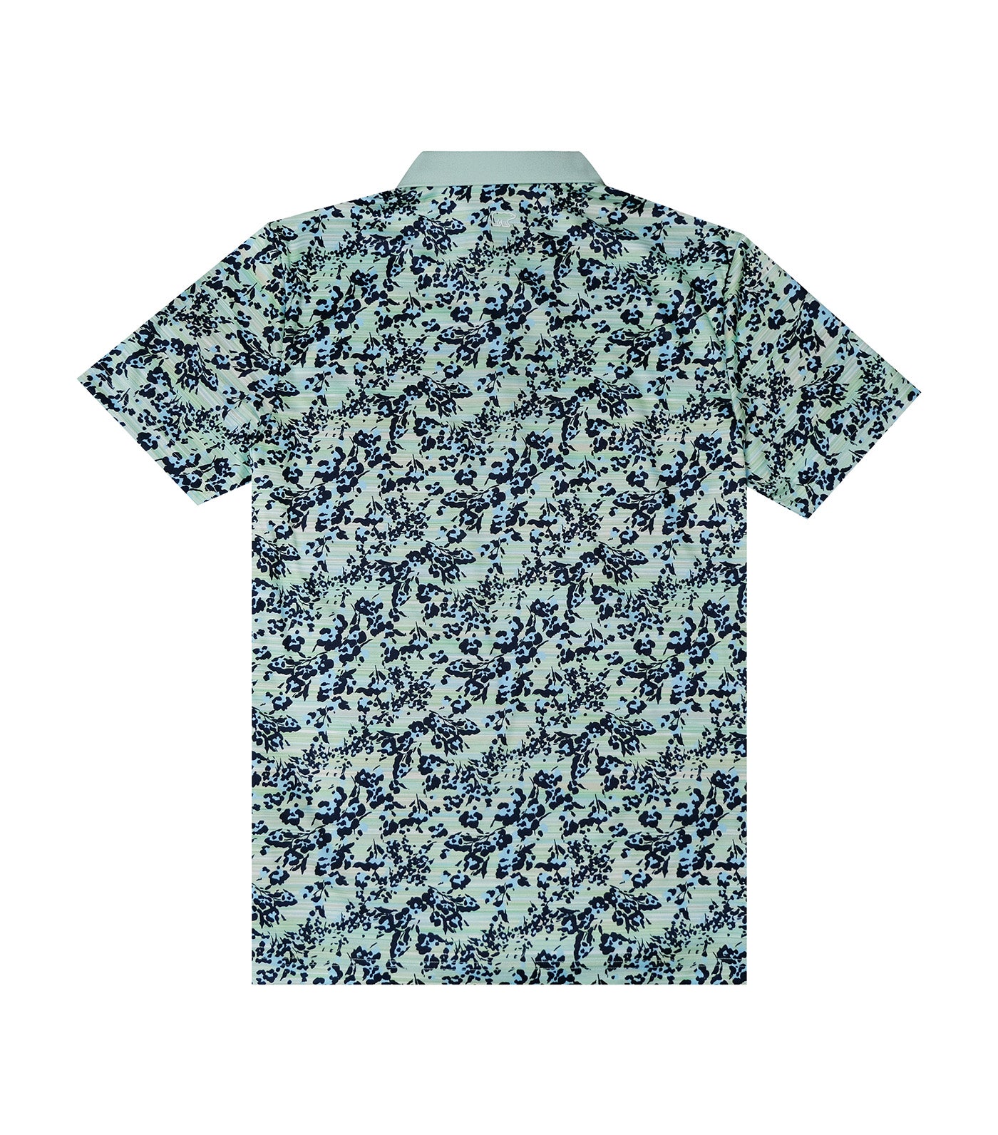 Jack Nicklaus Floral Print Polo Surf Green