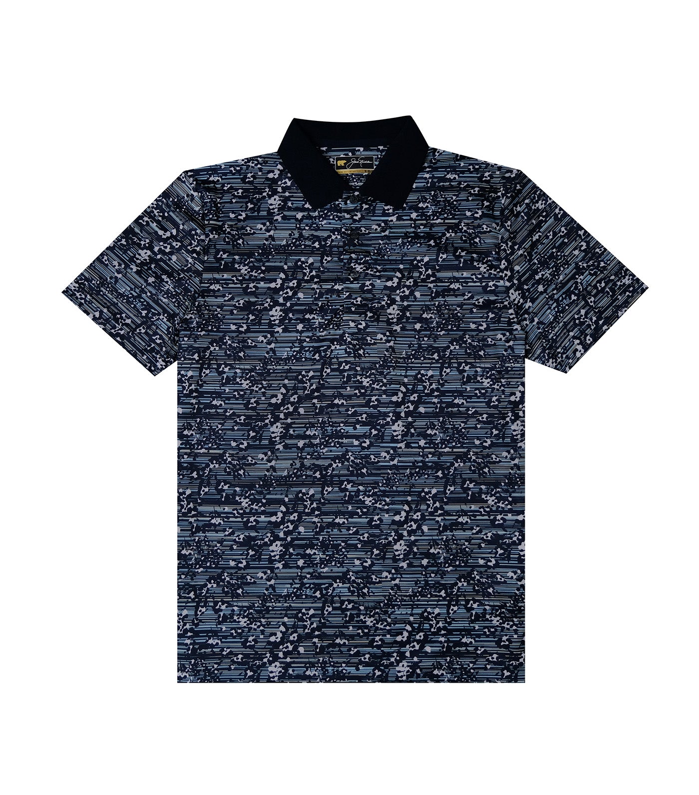 Jack Nicklaus Floral Print Polo Classic Navy