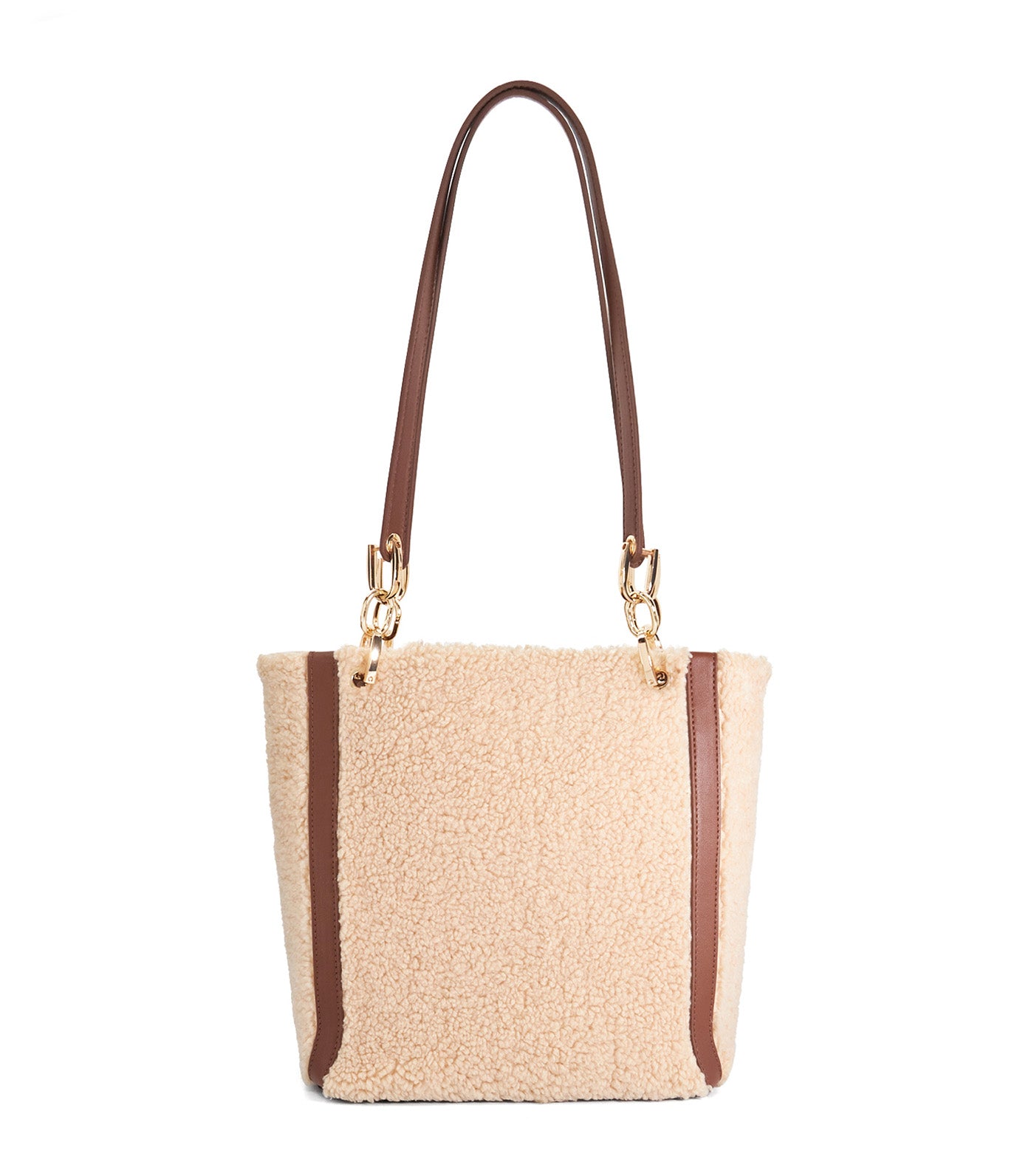 Duckie Medium Bucket Bag Tan