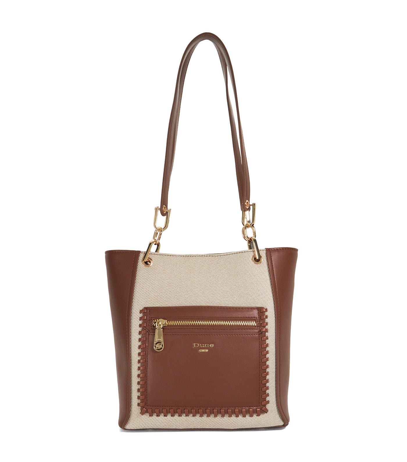 Duckie Medium Bucket Bag Tan