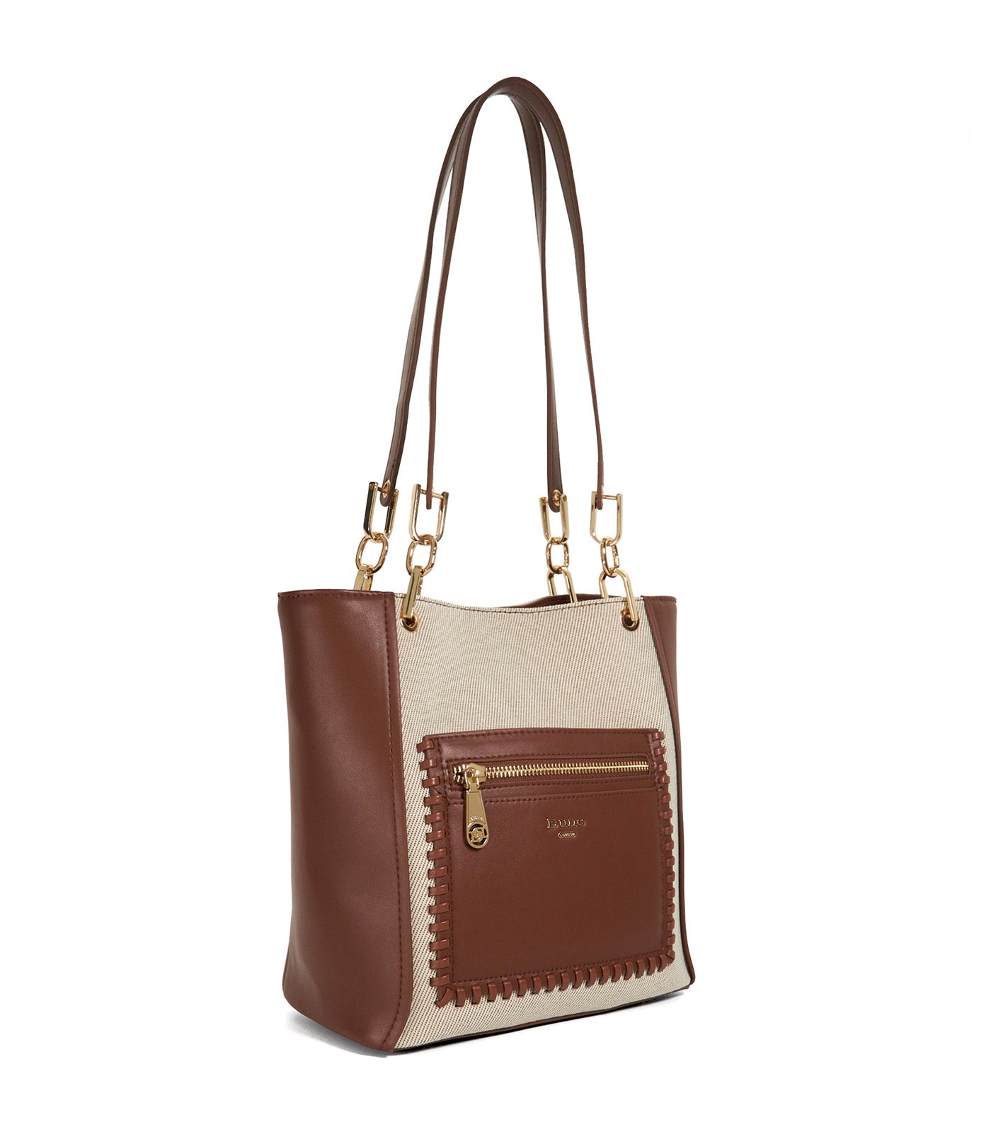 Duckie Medium Bucket Bag Tan