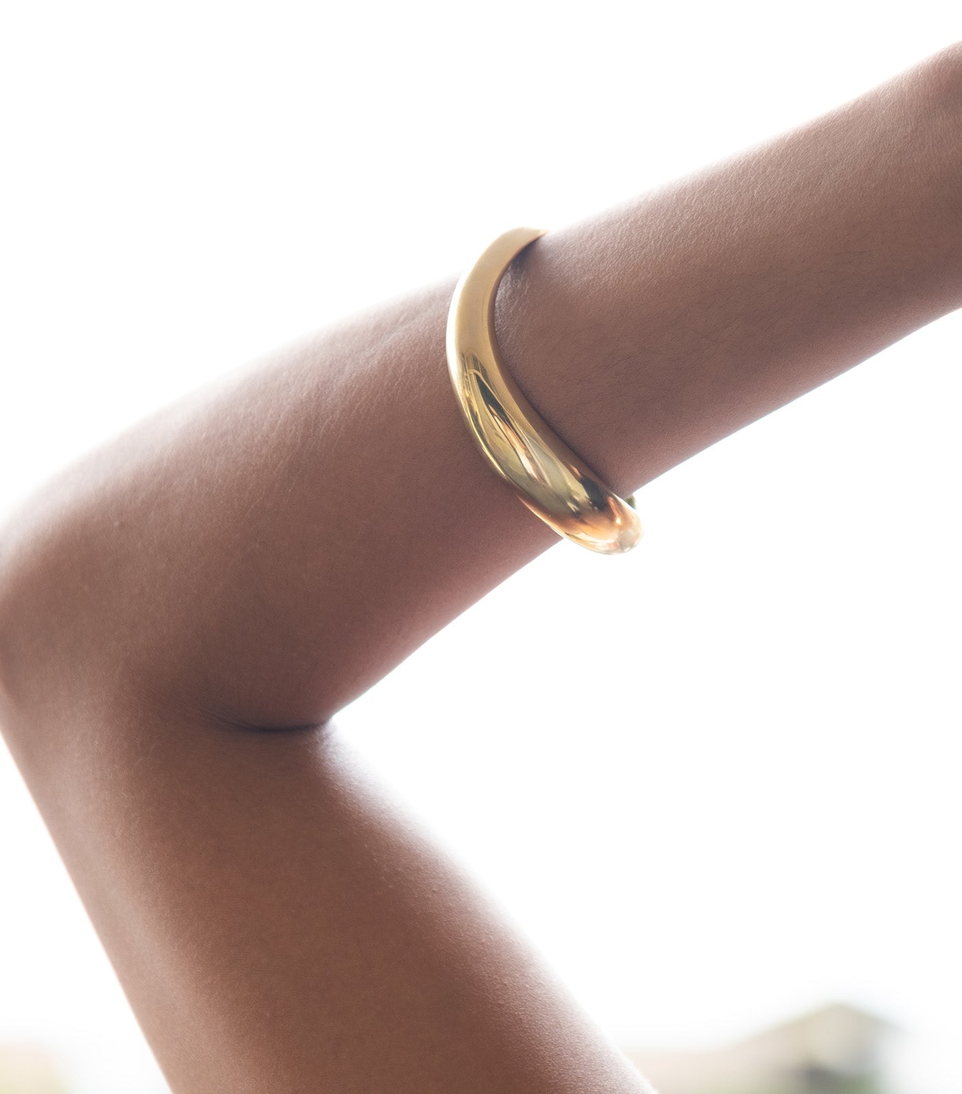 Golden Monstera Dinawa Bangle Gold 