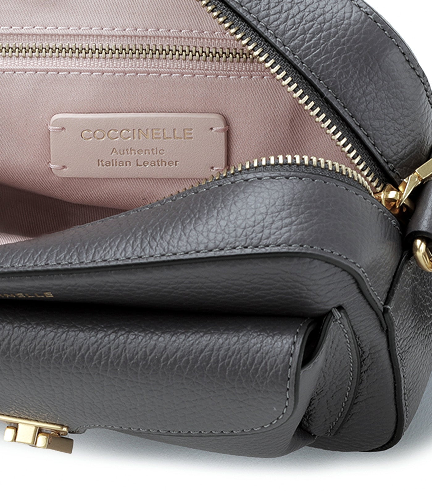 Coccinelle Beat Soft Ribbon Crossbody Bag Ardesia