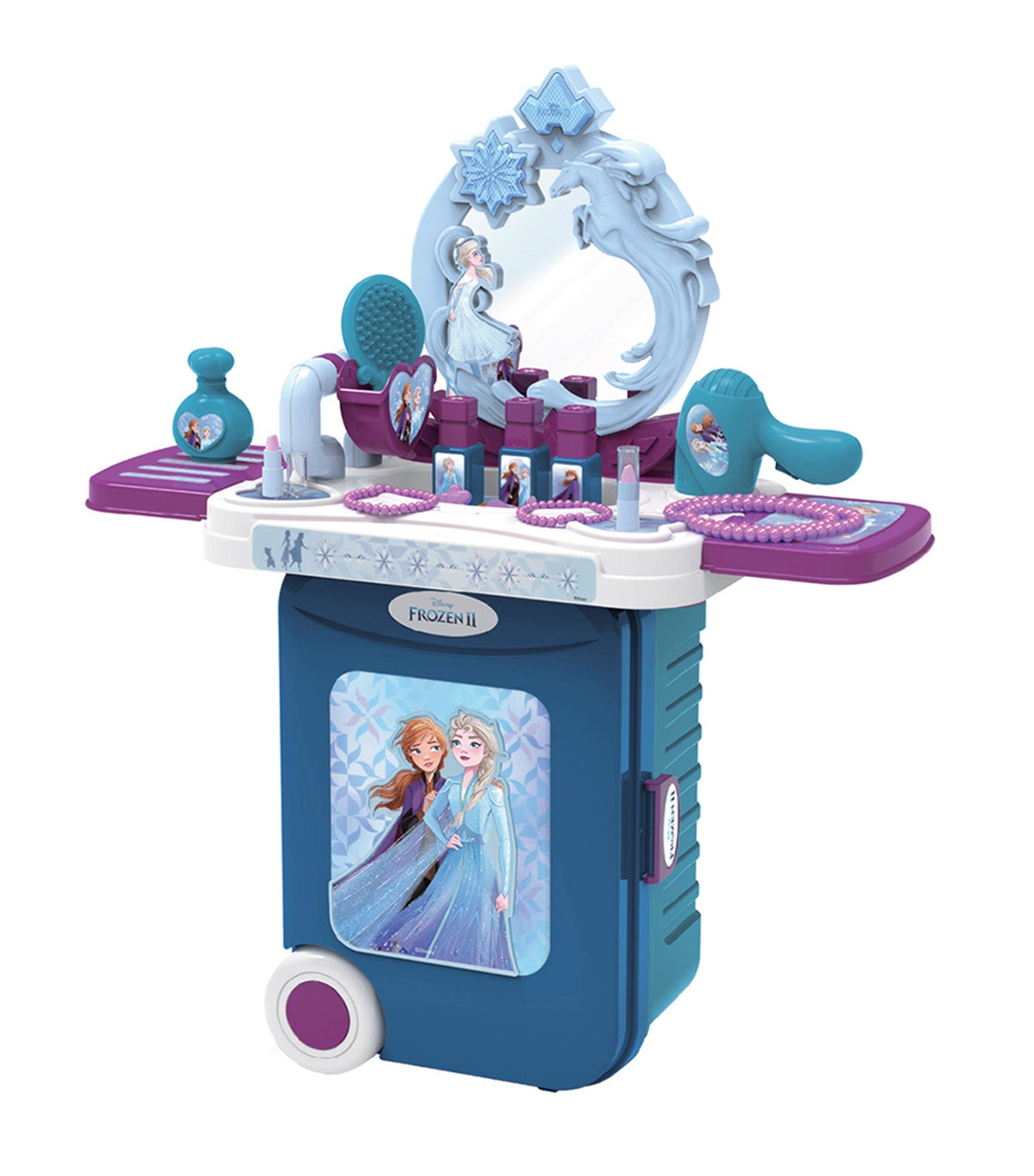 Frozen 3-in-1 Makeup Toy Suitcase