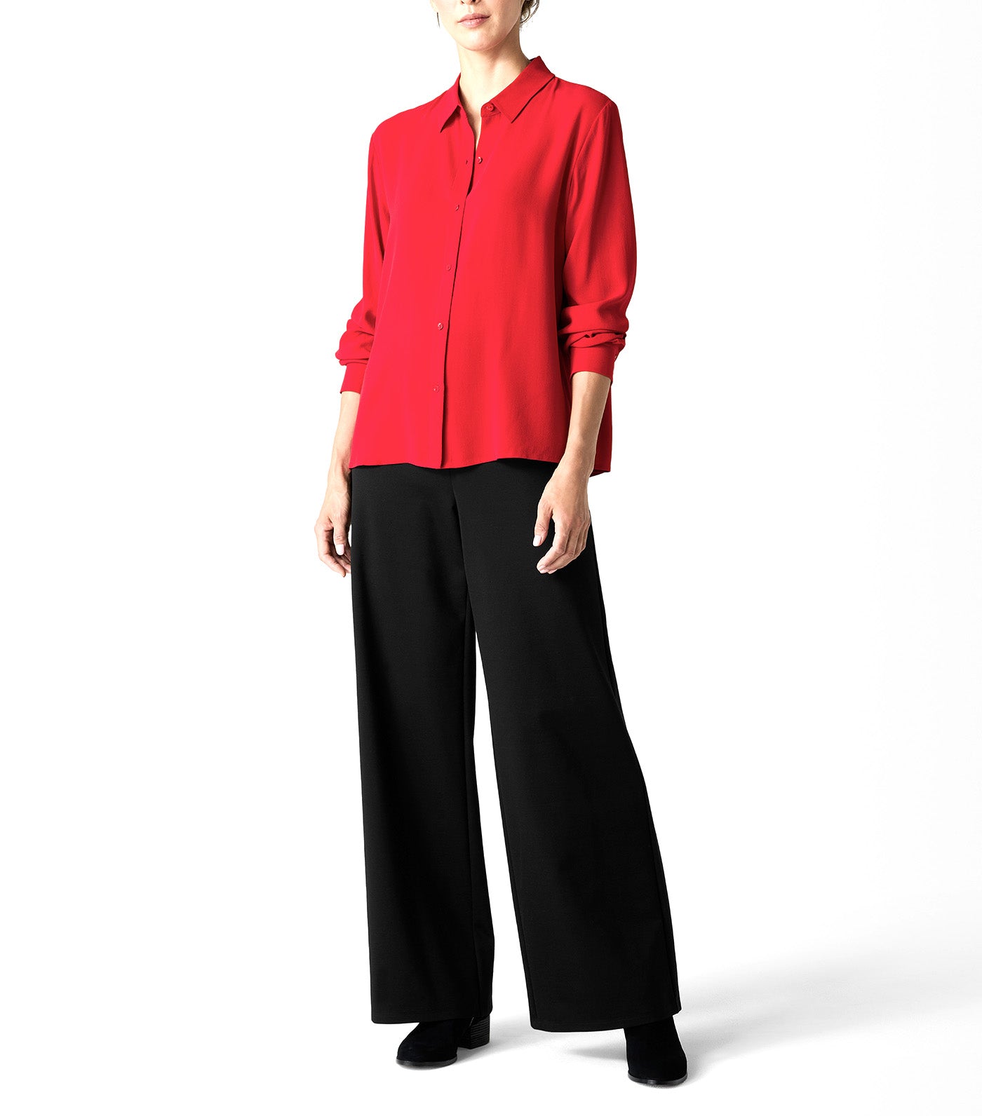 Classic Collar Shirt Scarlet