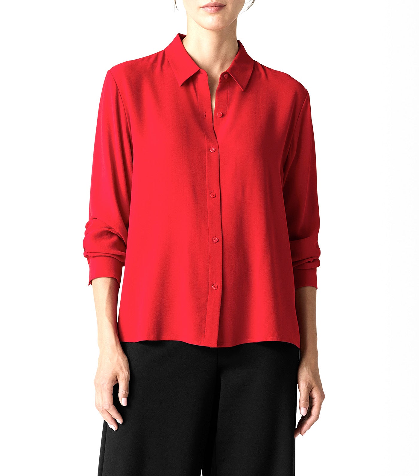 Classic Collar Shirt Scarlet