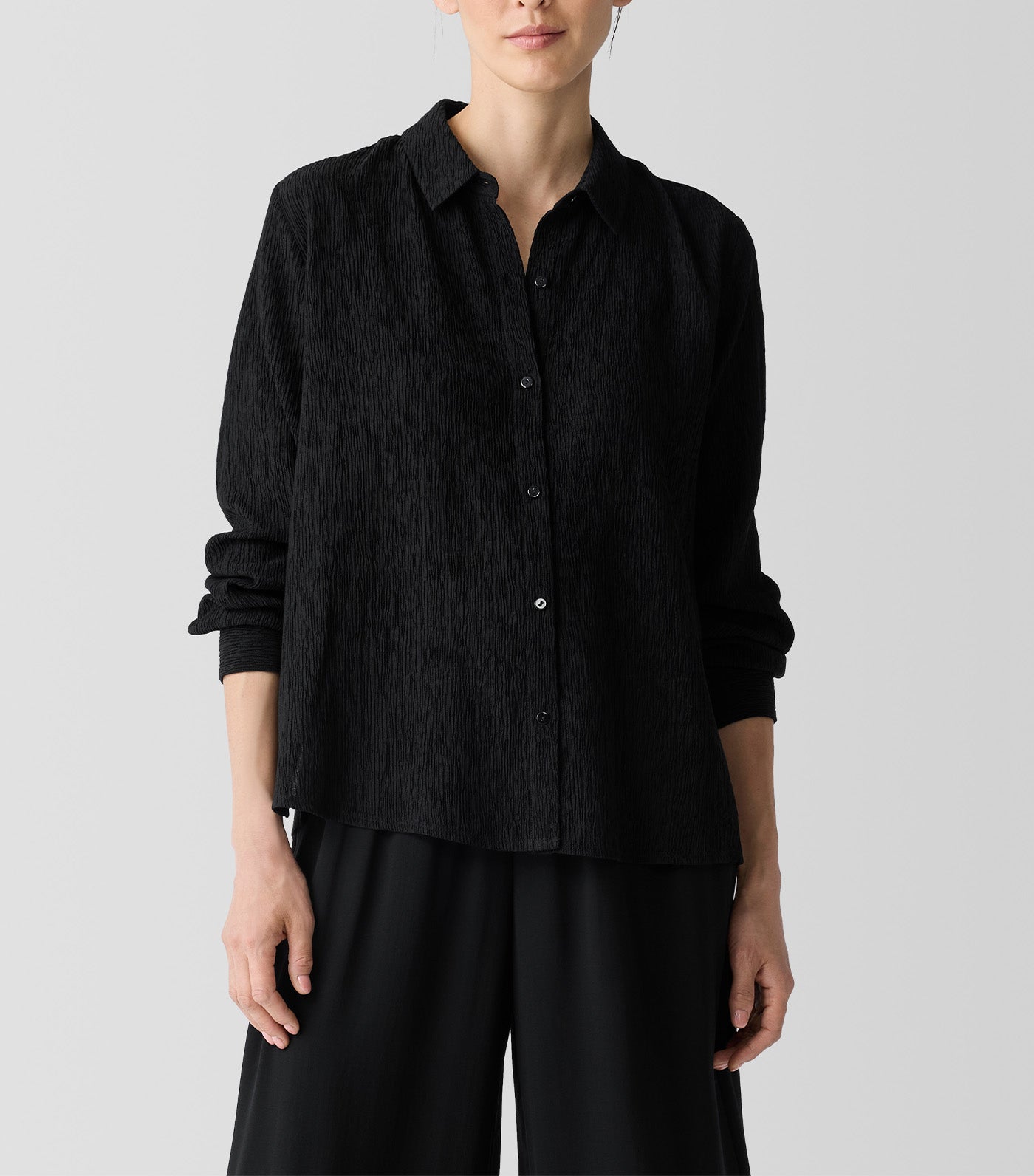 Classic Collar Shirt Black