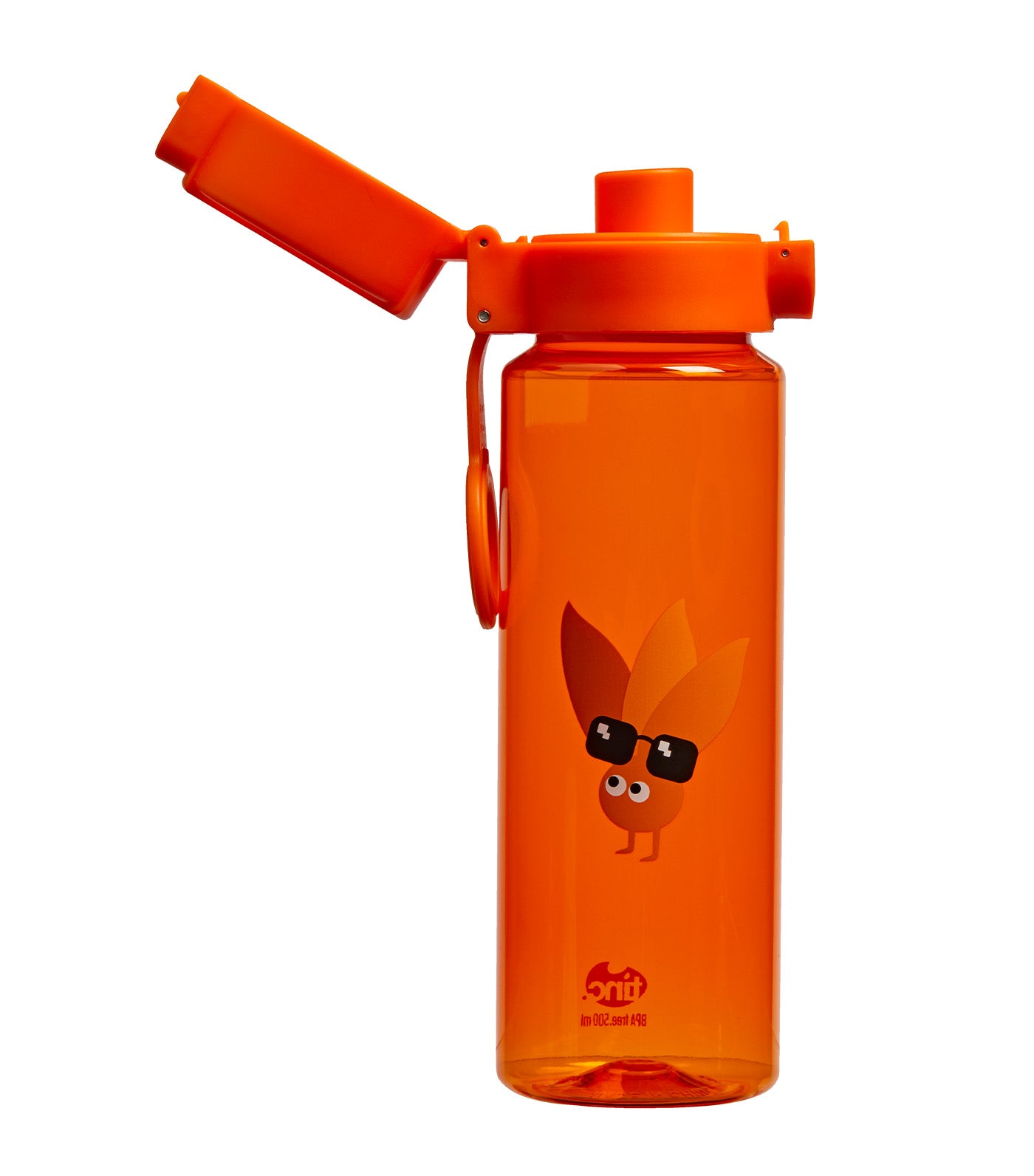 Flip and Clip Water Bottle Orange