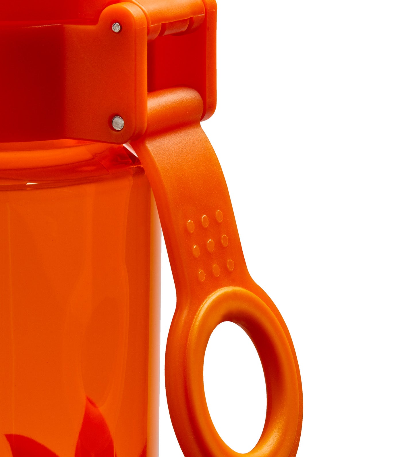 Flip and Clip Water Bottle Orange