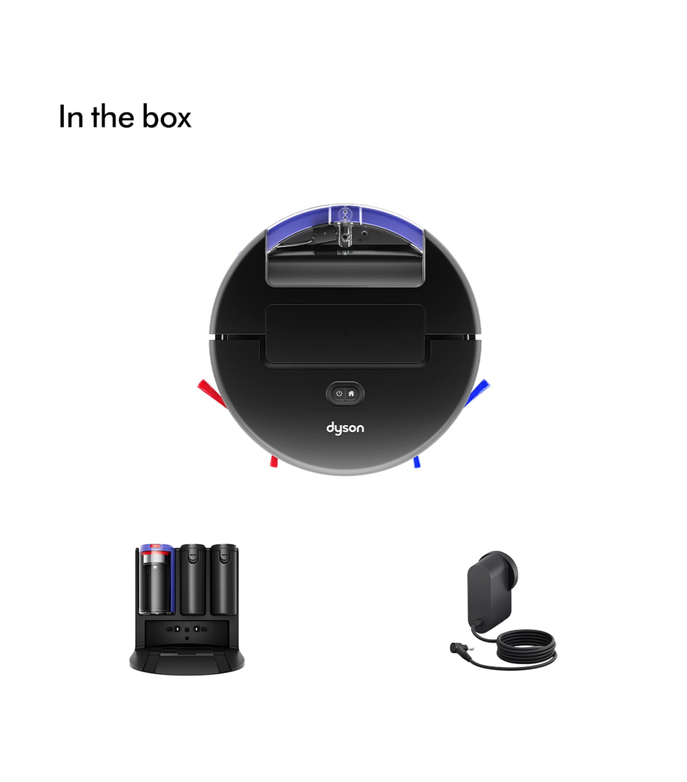 Dyson Spot+Scrub™ AI Robot Vacuum Cleaner Black/Blue