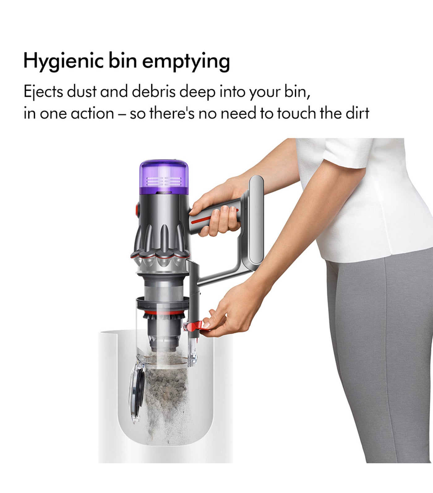 V12 Origin Vacuum Cleaner Iron/Purple