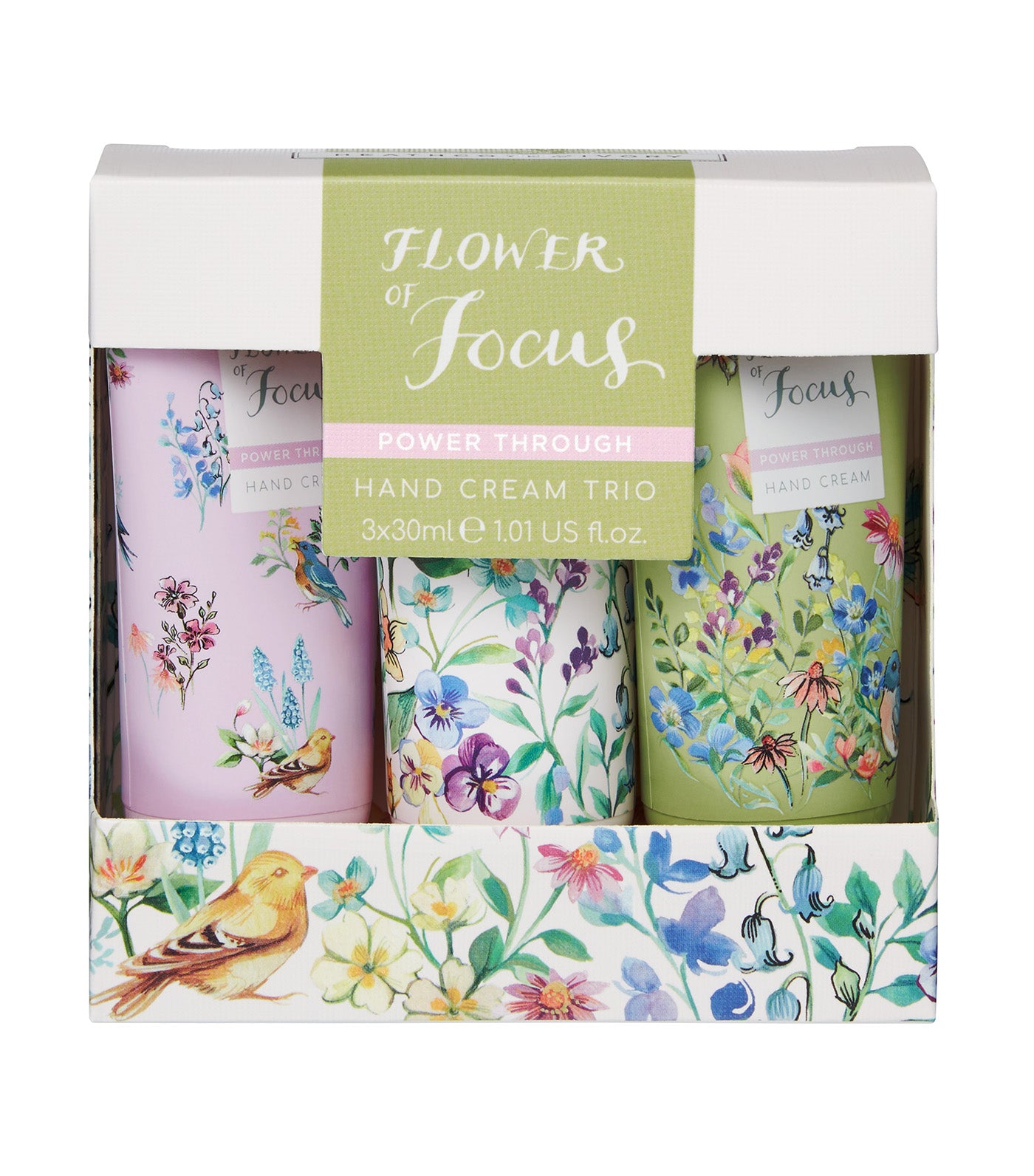 Flower of Focus Hand Cream Trio