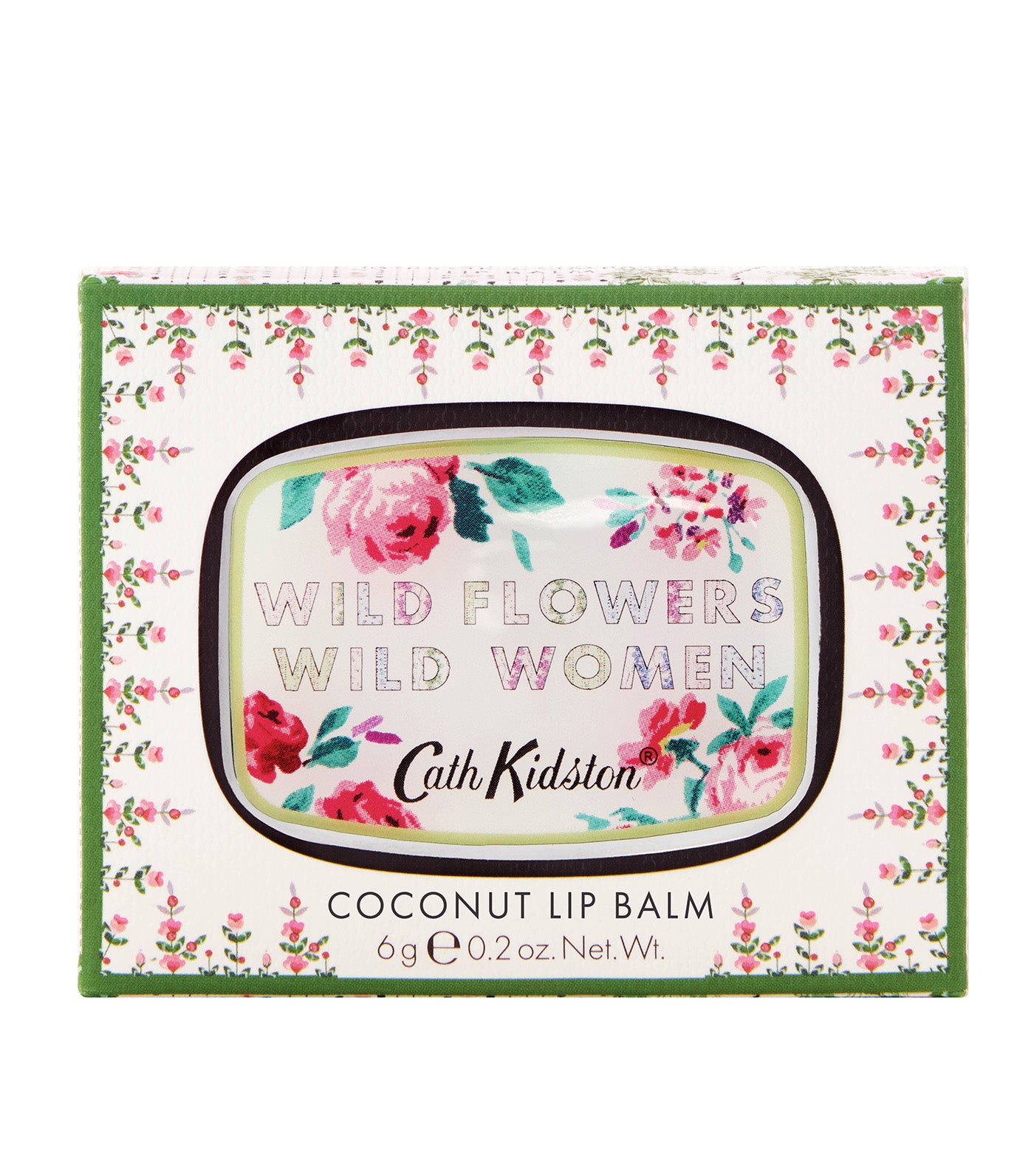Wild Flowers Wild Women Mirror Compact Lip Balm