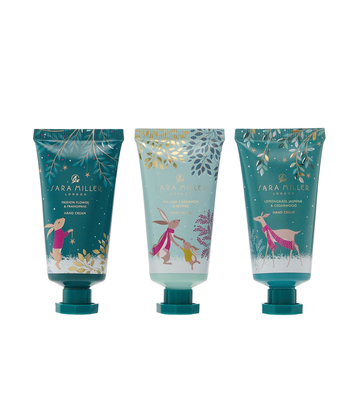 Sara Miller Haveli Garden Hand Cream Trio