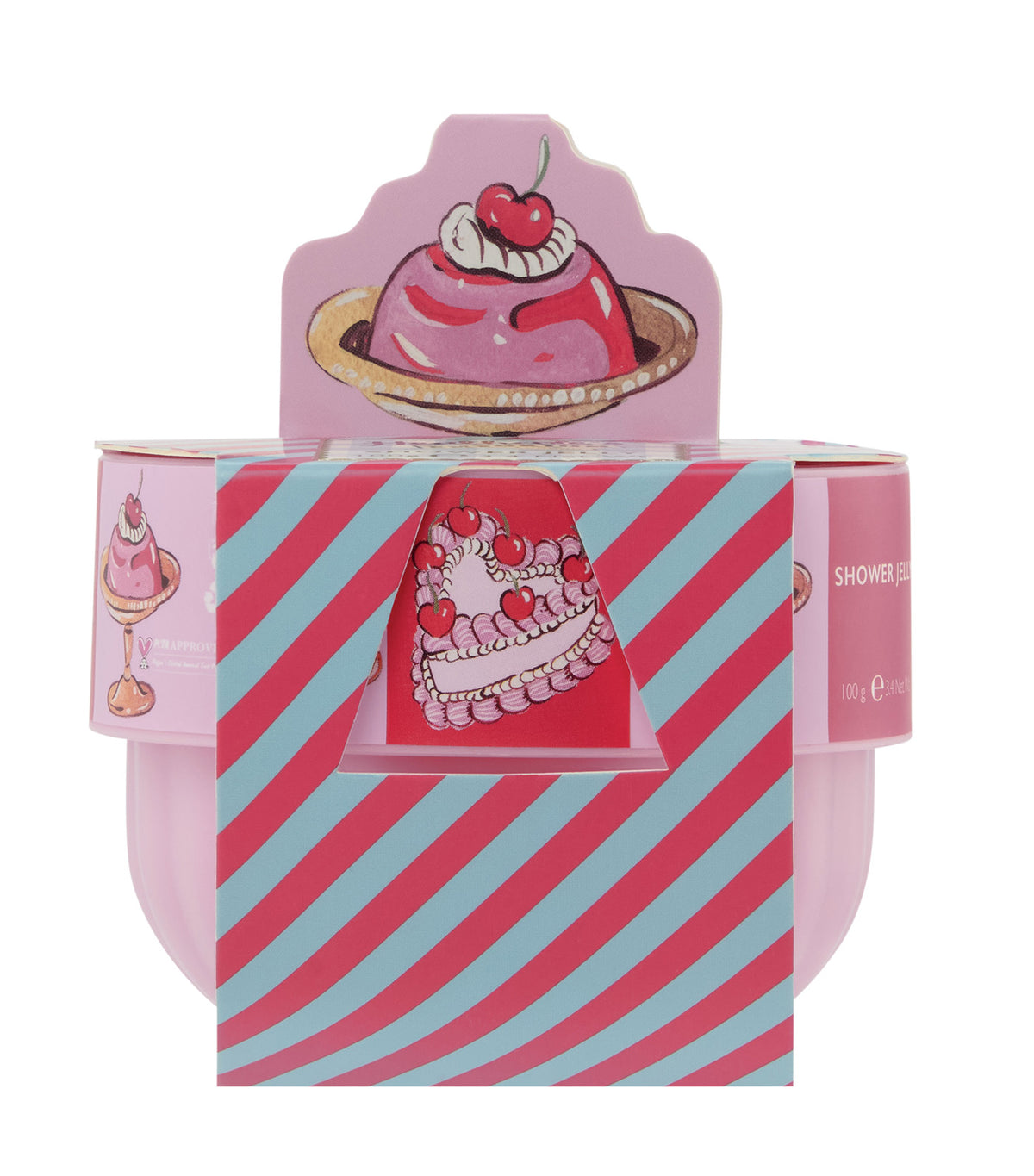 Heathcote's Emporium Vintage Fayre Shower Jelly