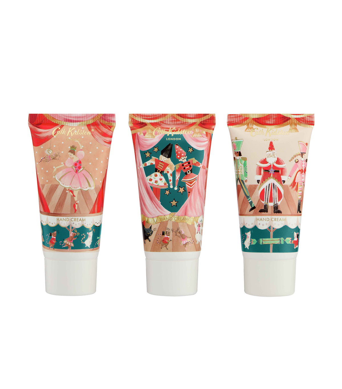 Nutcracker Theatre Hand Cream Trio