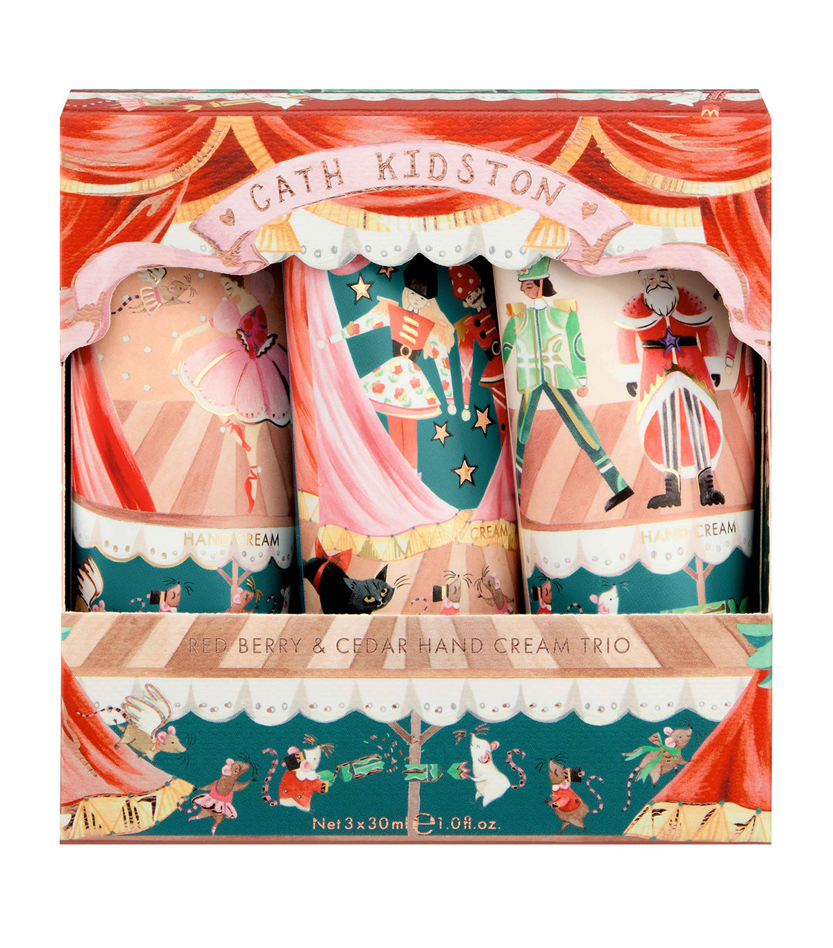 Nutcracker Theatre Hand Cream Trio