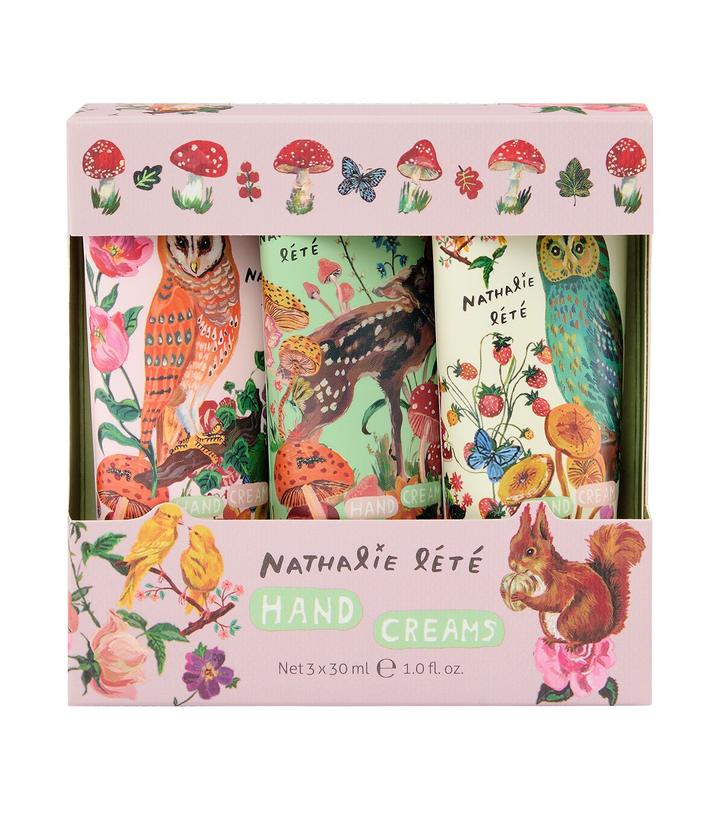 Nathalie Lete Forest Folk Hand Cream Trio