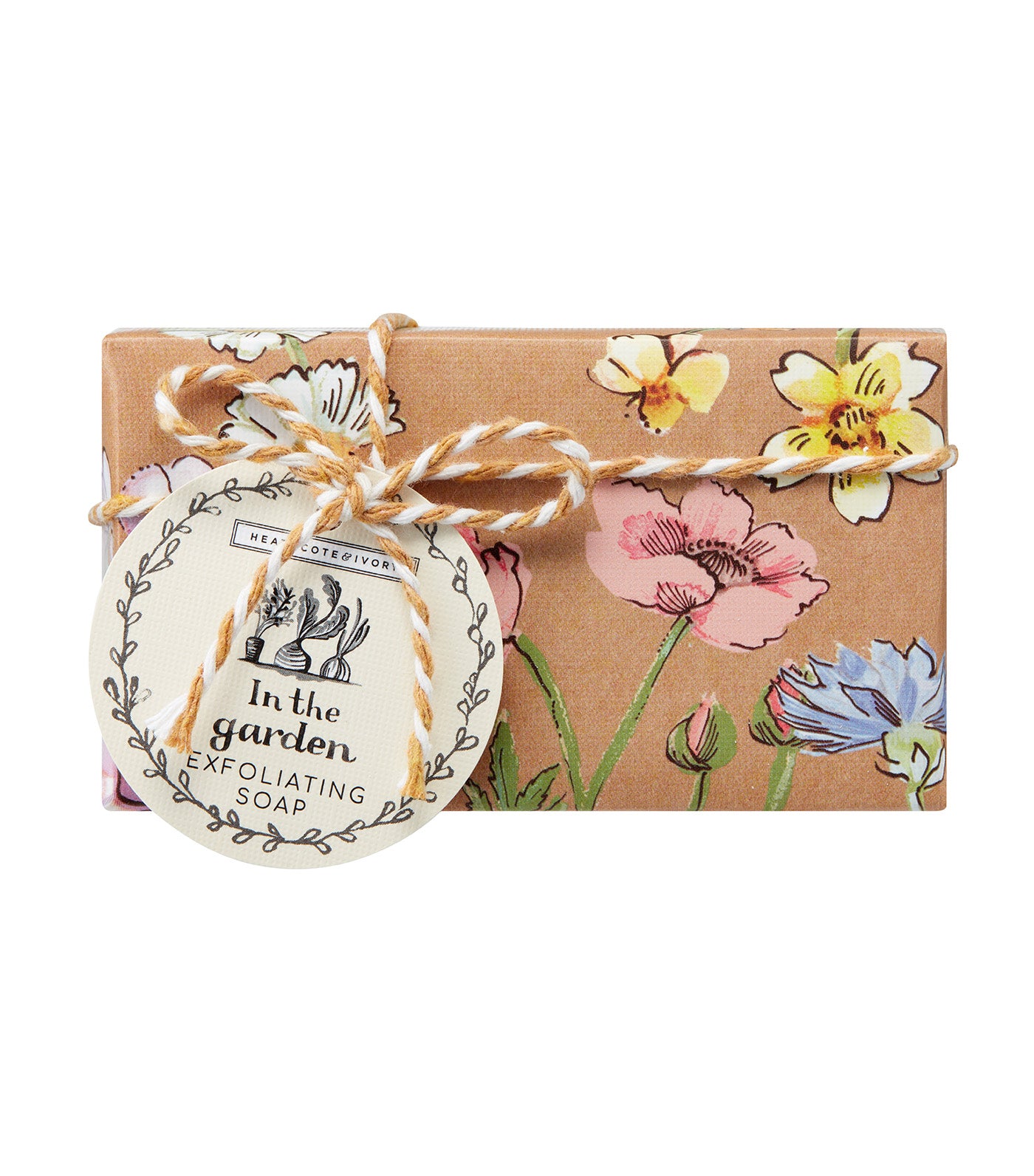 Heathcote & Ivory 'In The Garden' Peelingseife, 160g – Mit Haferkleie & ätherischen Ölen, Vegan, Für Gärtnerhände