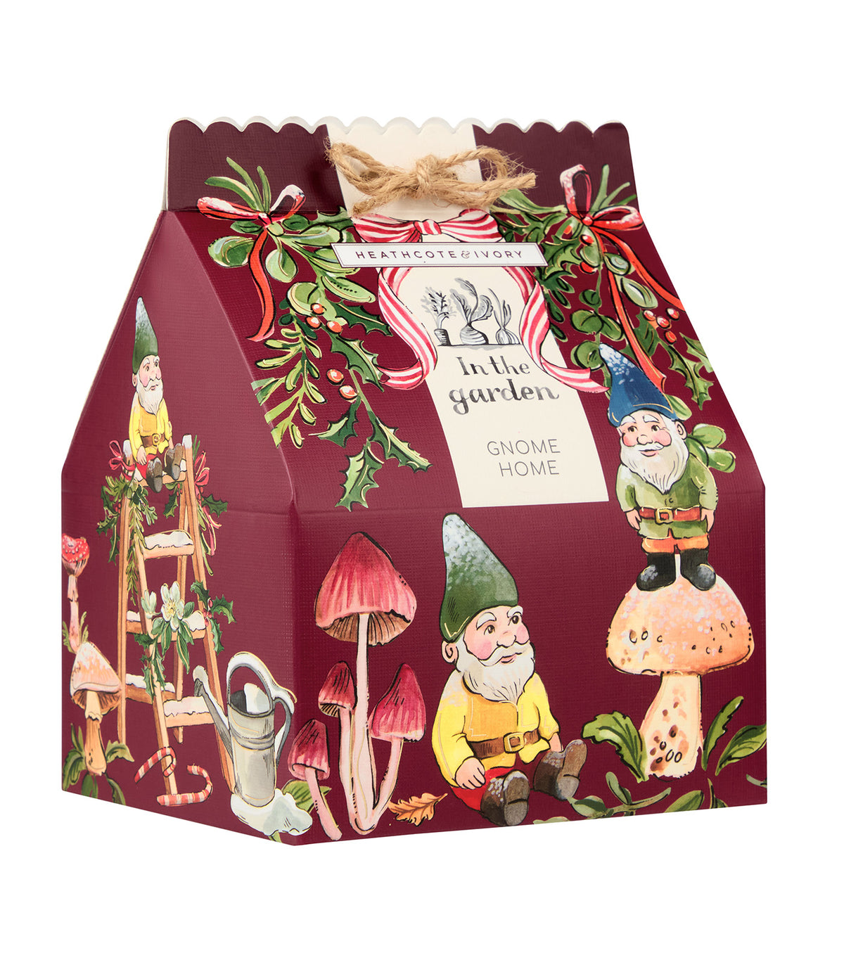 In The Garden Festive Gnome Home