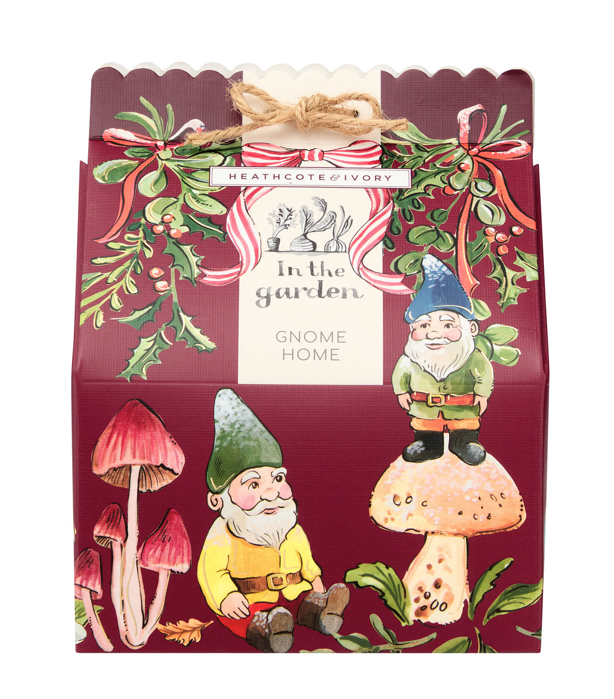 In The Garden Festive Gnome Home