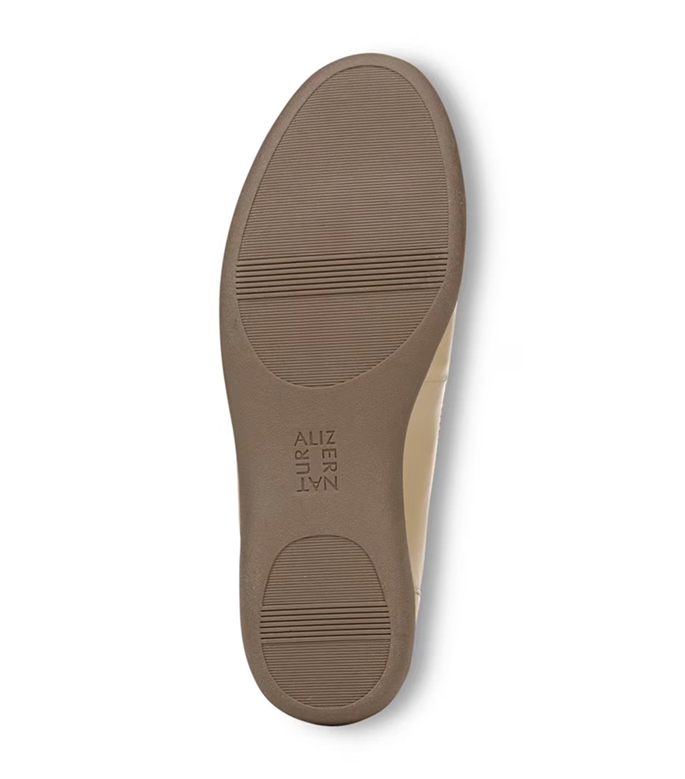 Flexy Flat Nude Leather