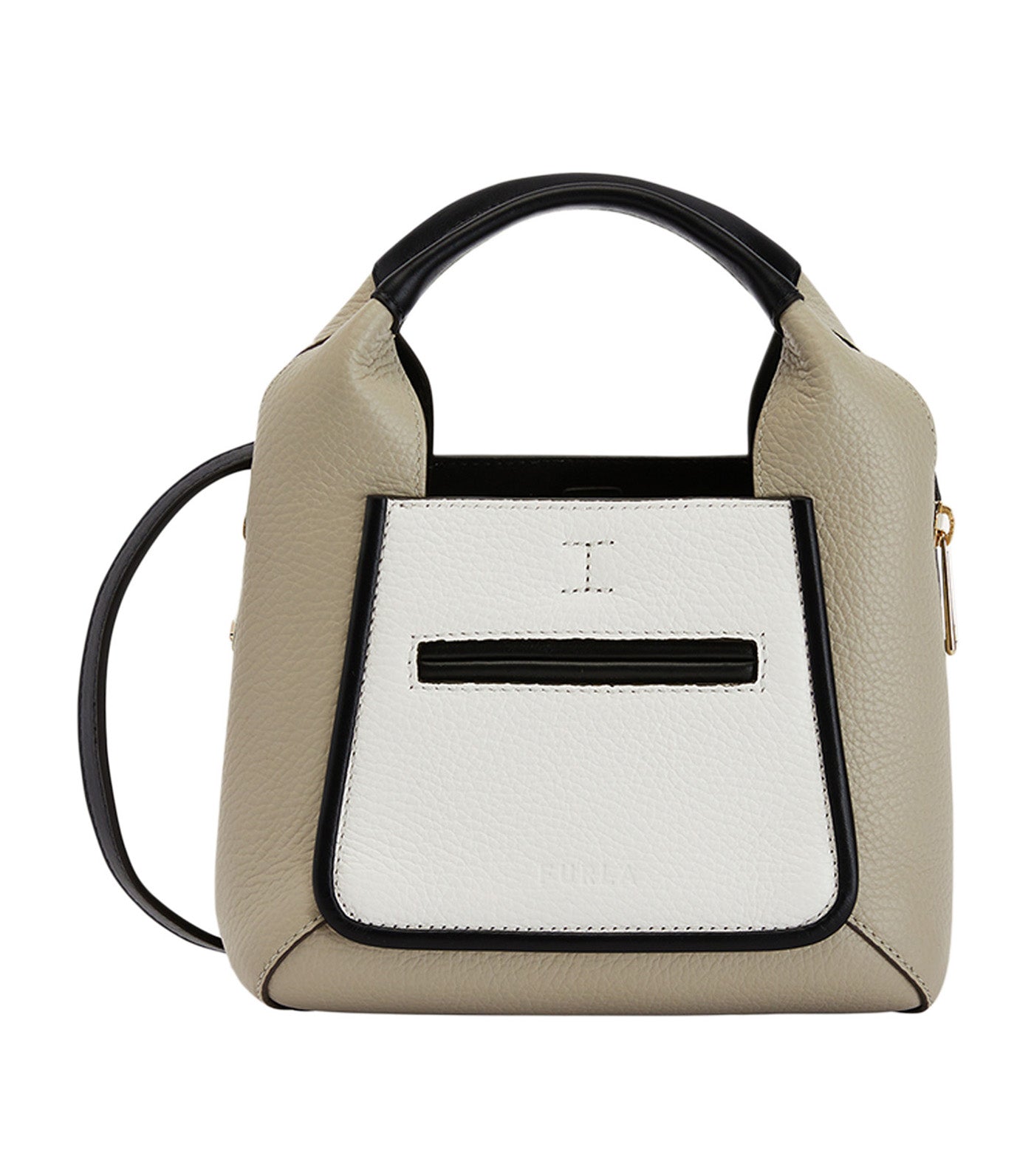Gilda Mini Tote with Pocket Marmo C+Marshmallow
