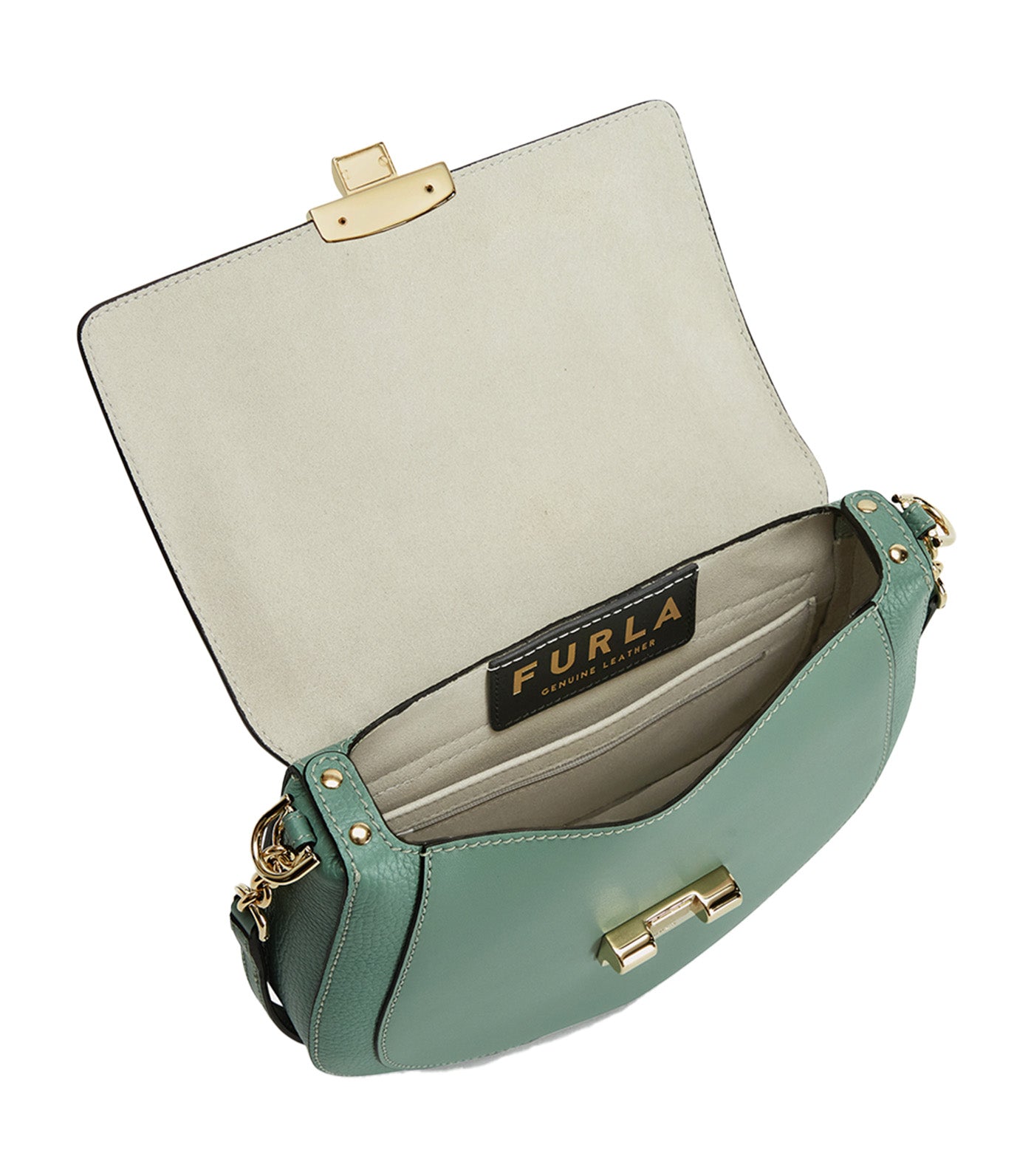 Furla Club 2 S Crossbody 26 Mineral Green