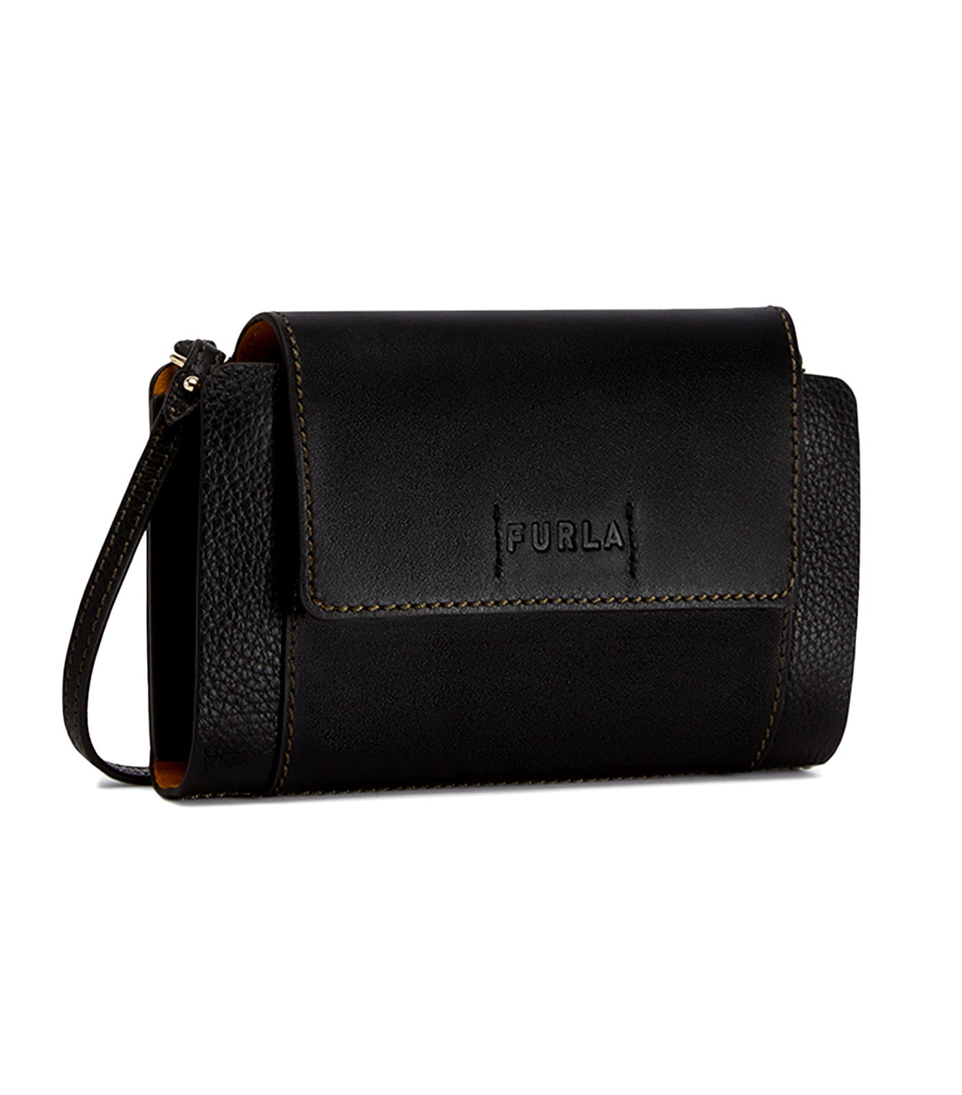 Miastella Mini Crossbody Flap Nero