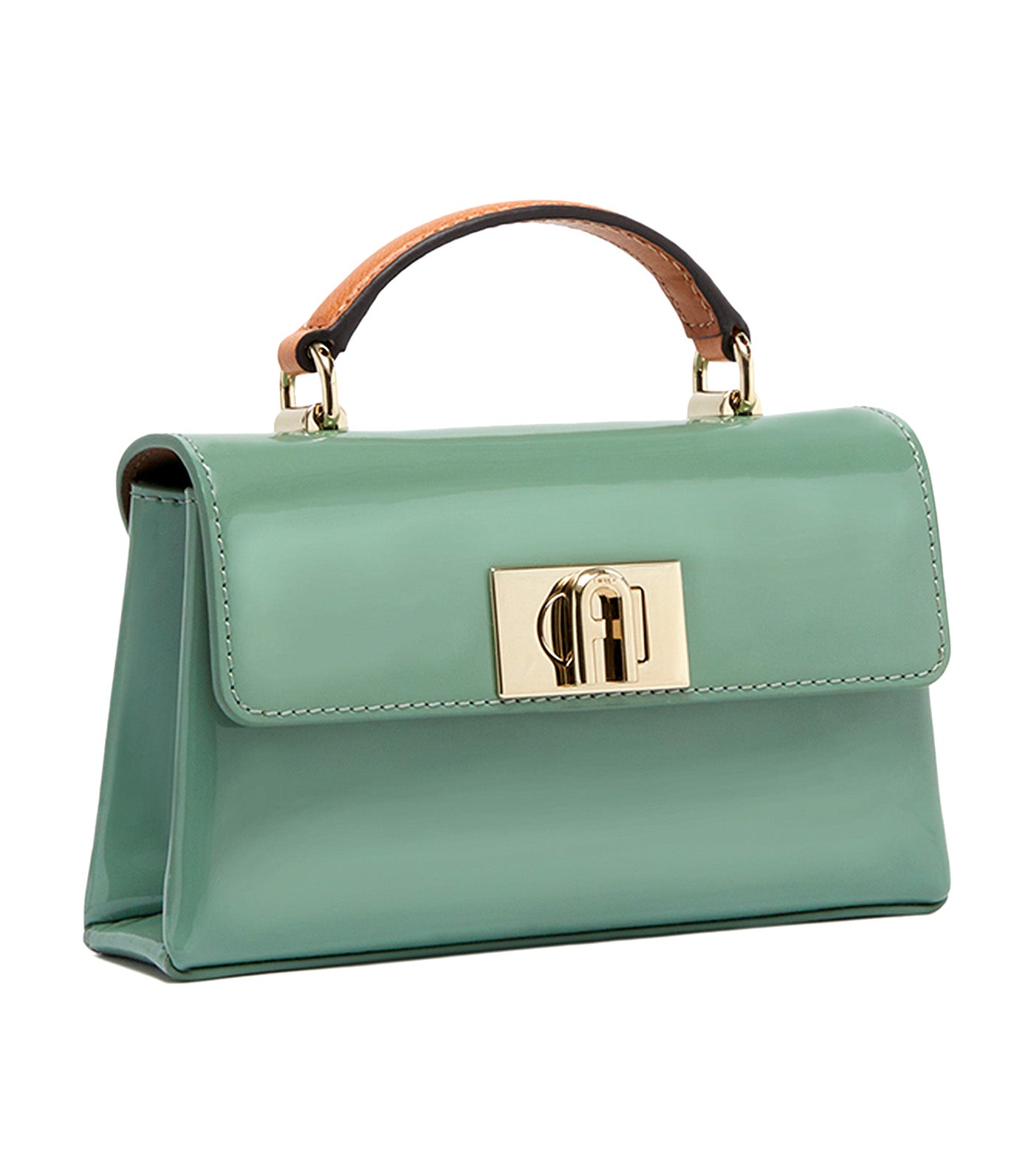 Furla 1927 Mini Crossbody Top Handle Mineral Green