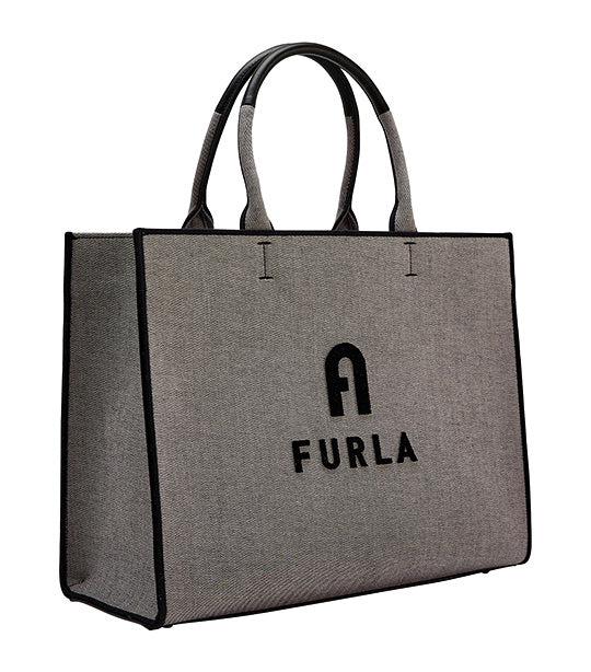 Opportunity L Tote Grigio + Nero