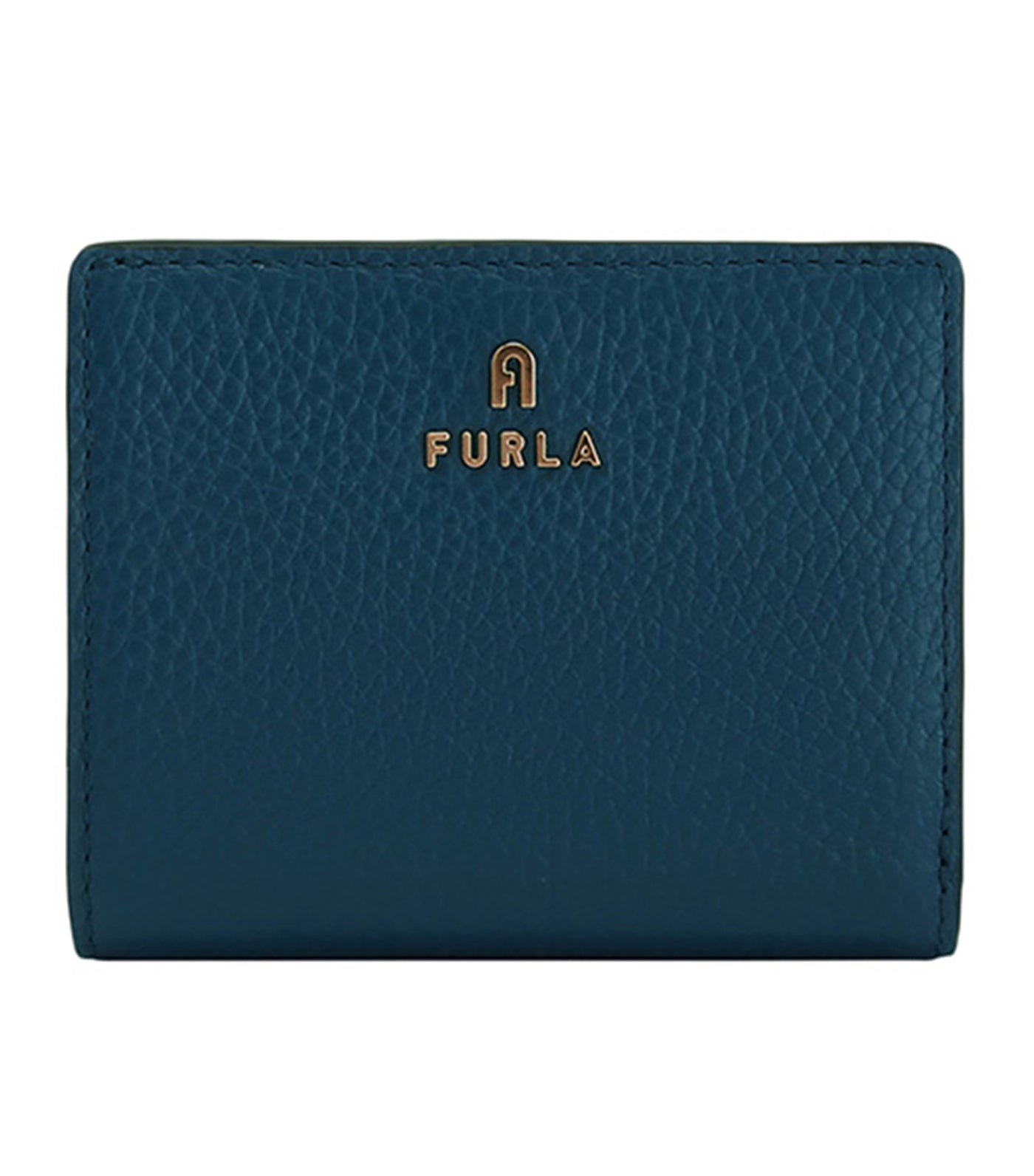 Furla Camelia S Compact Wallet L Zip Blu Jay