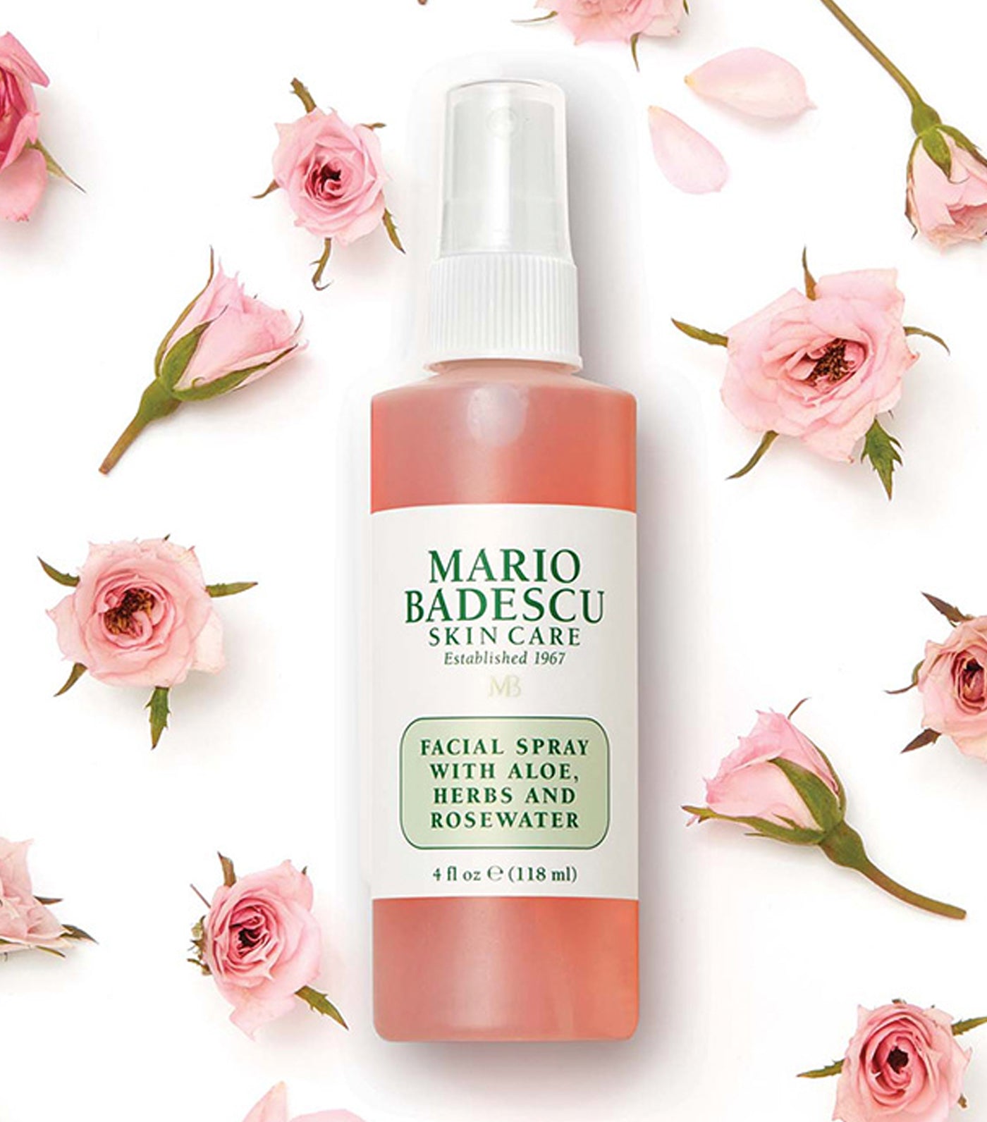 Facial Spray with Aloe, Herbs and Rosewater