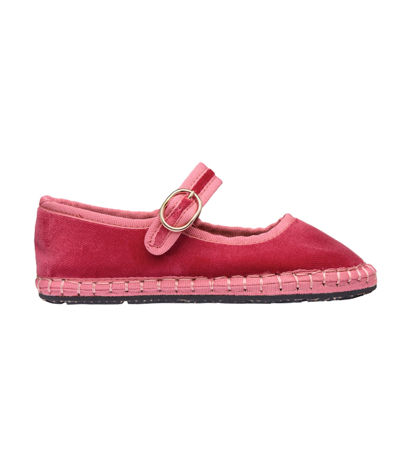 Flabelus Frances Kids Mary Jane - Velvet Pink