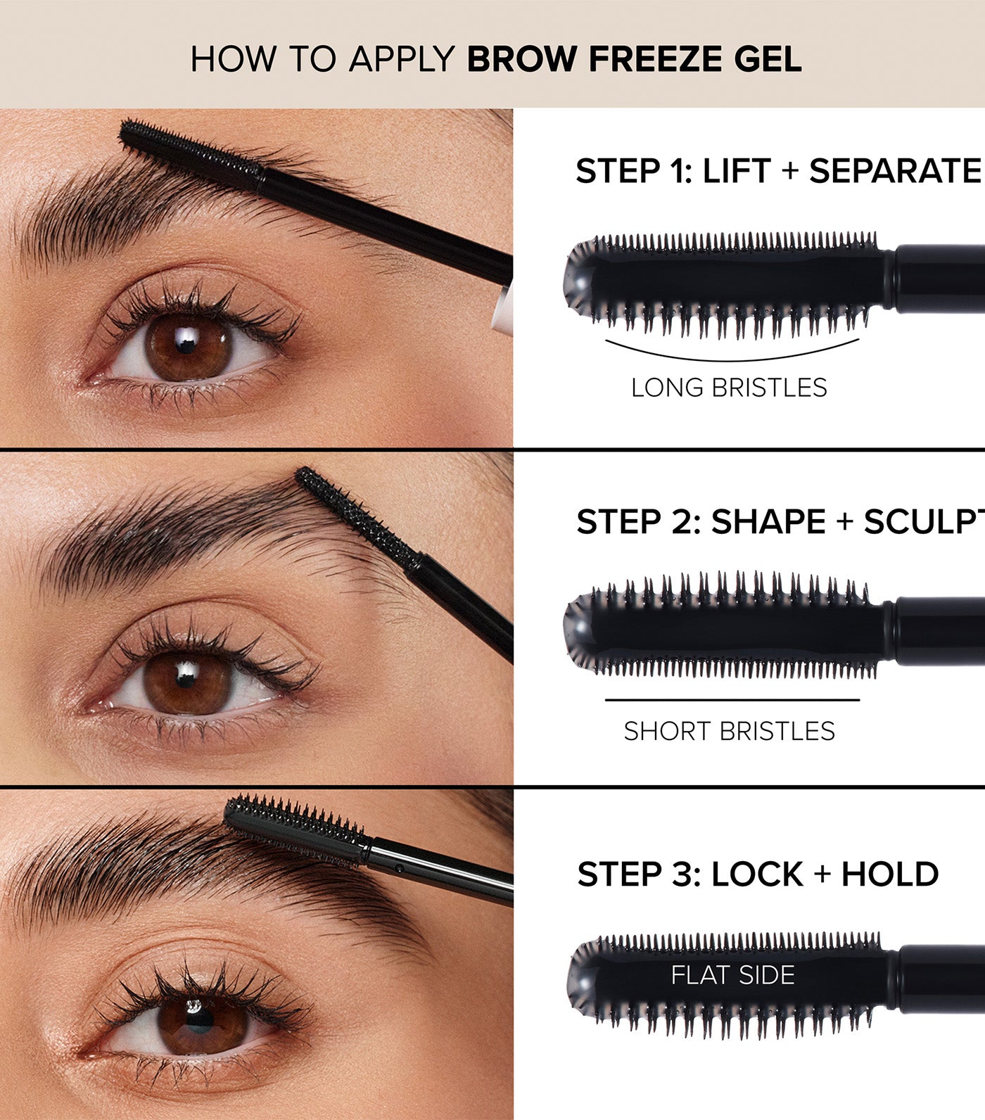 Frozen & Fuller Looking Brow Trio Kit