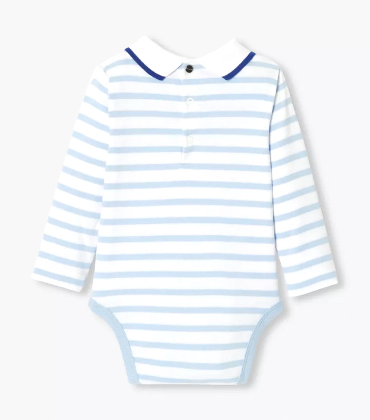 Gaven Onesie Ciel/Blanc