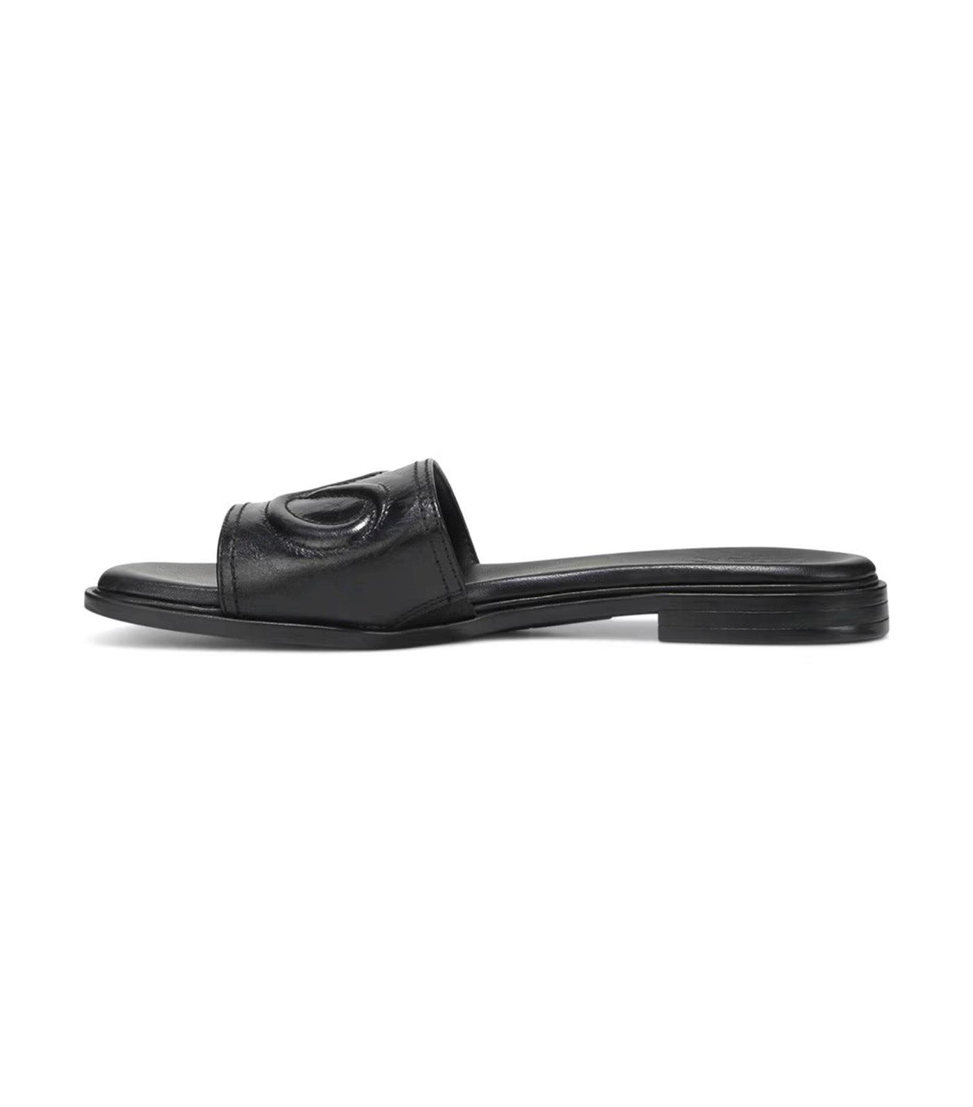 Genevieve Slide Sandal Black