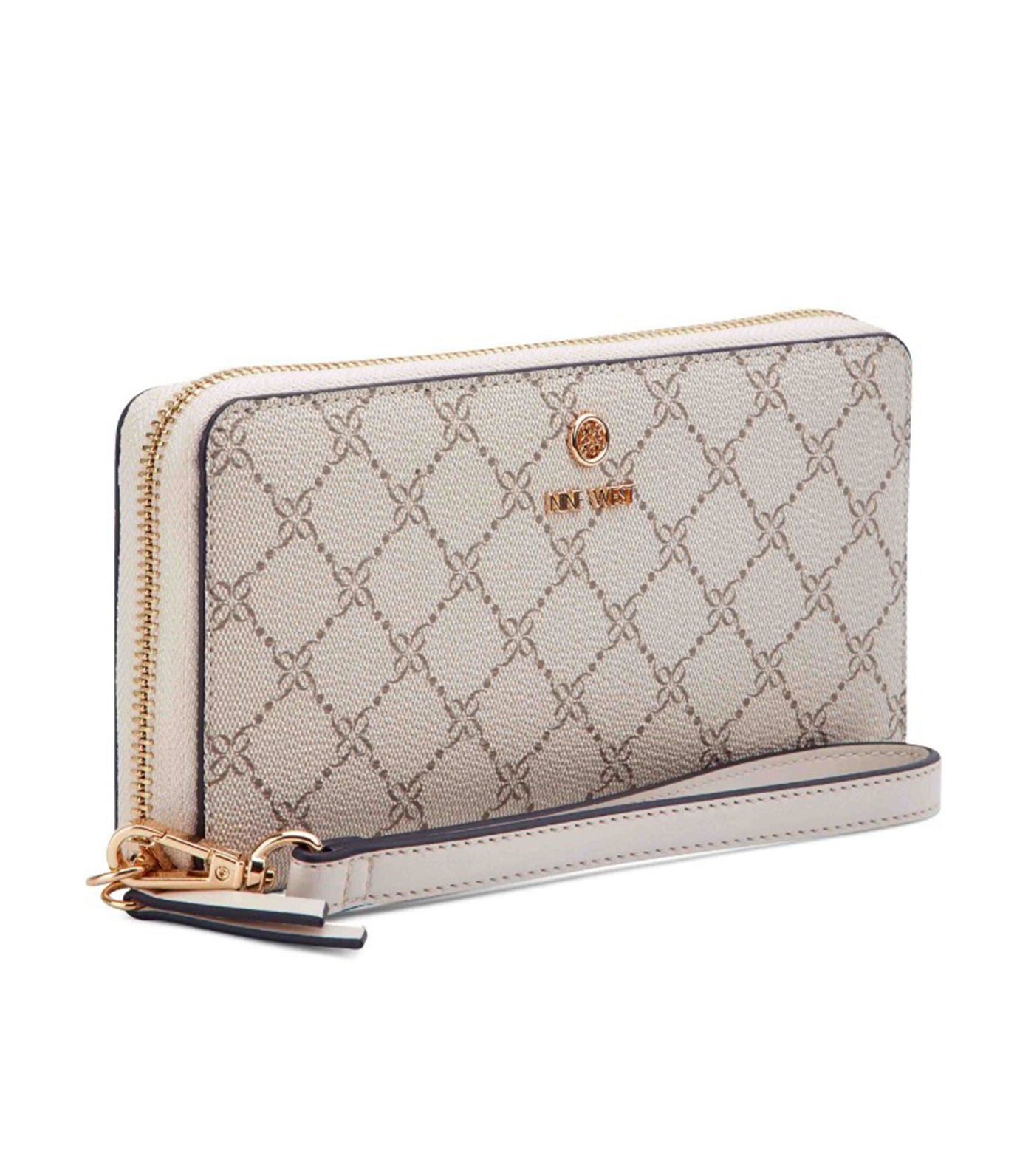 Lockup 9 Zip Around Wallet with Wristlet Mushroom