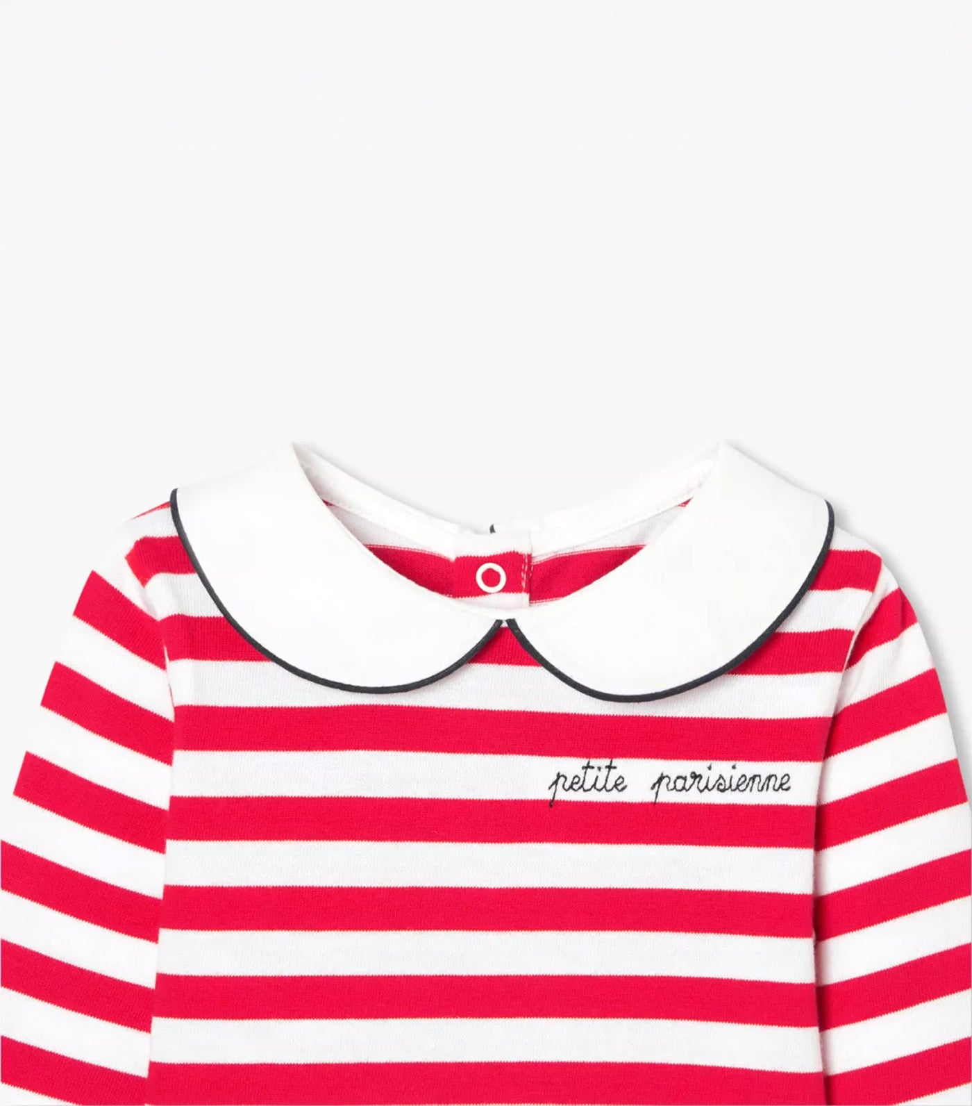 Gibus Long Sleeves Blanc/Rouge