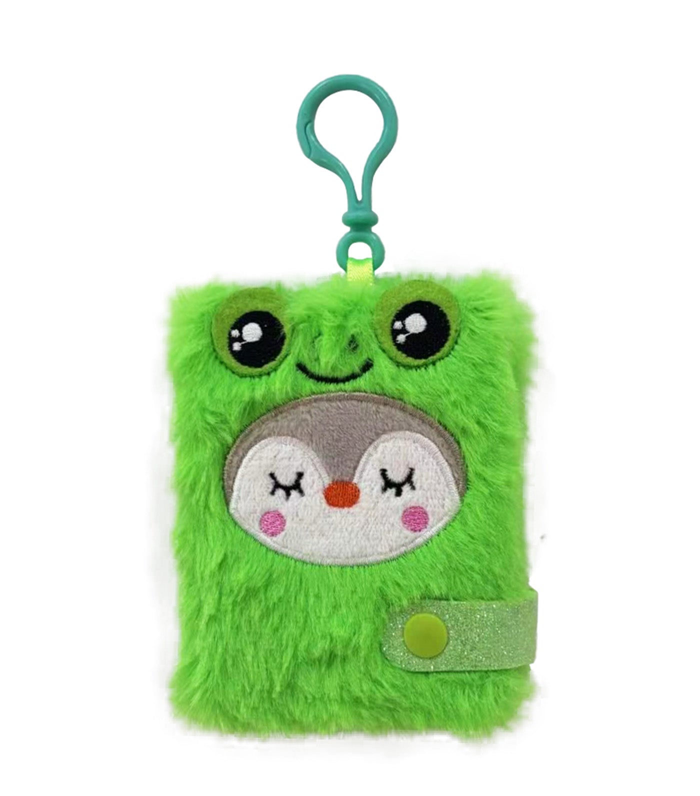 Critter Pals Plush Notebook Keychain