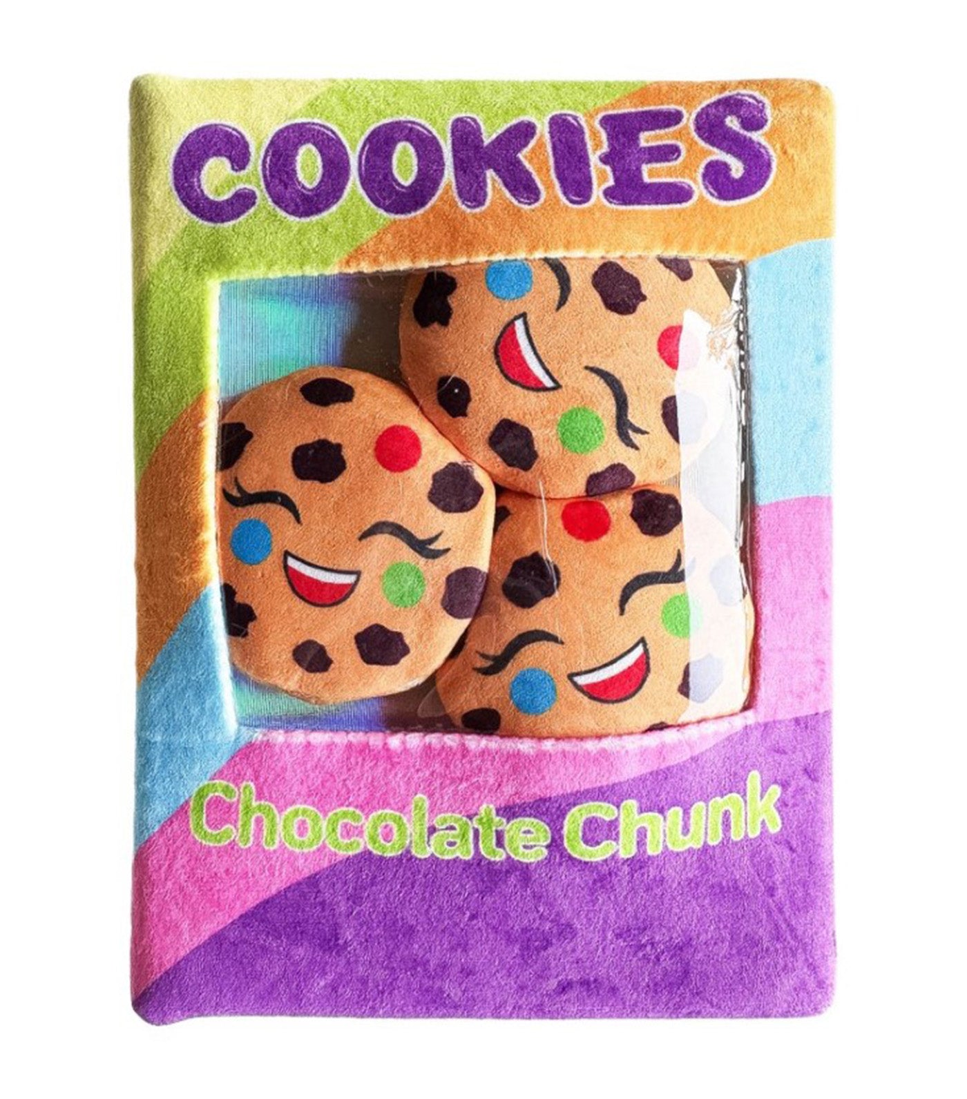 Critter Pals Plush A5 Notebook - Choco Chunk Cookie