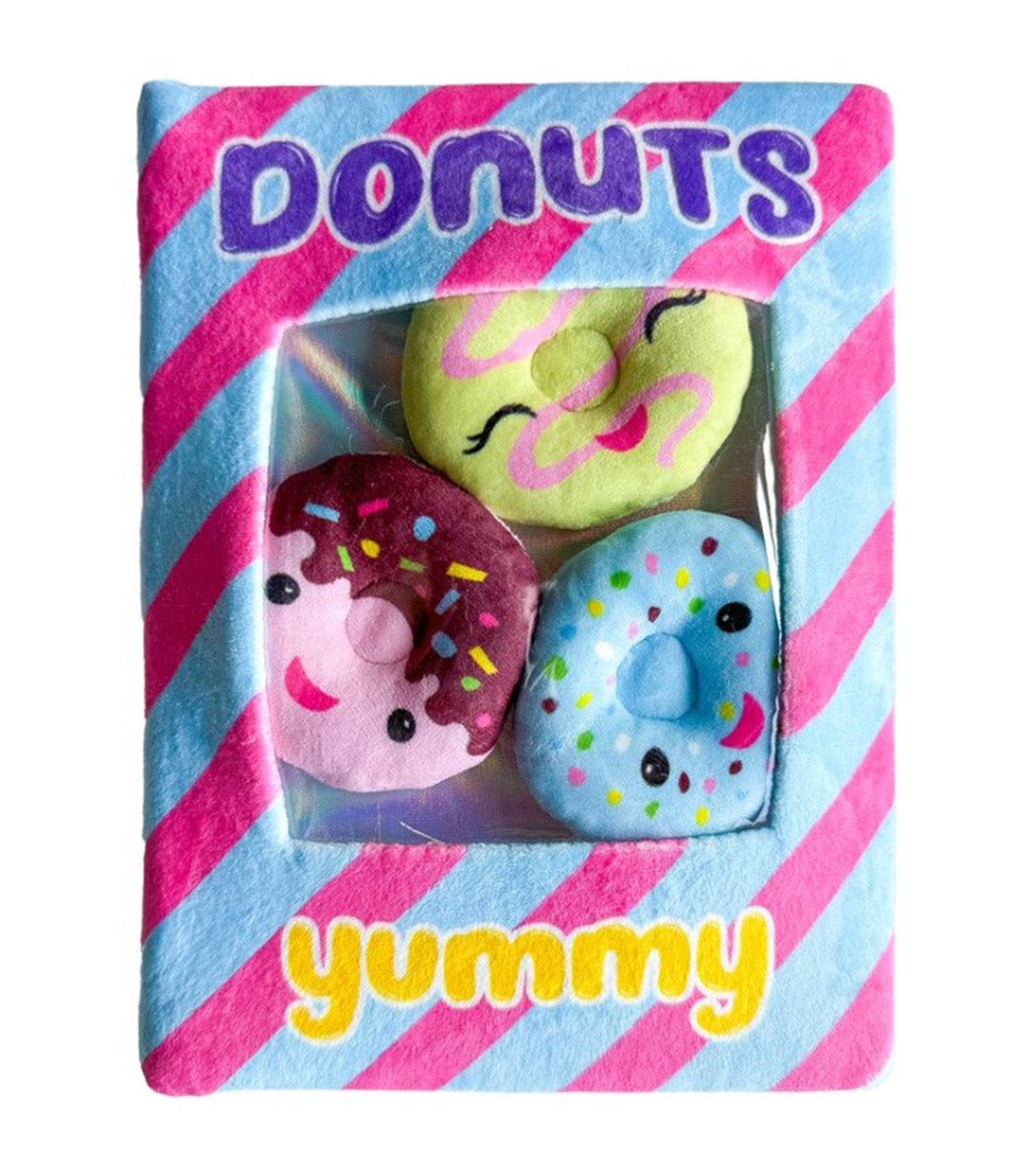 Critter Pals Plush A5 Notebook - Donut Surprise