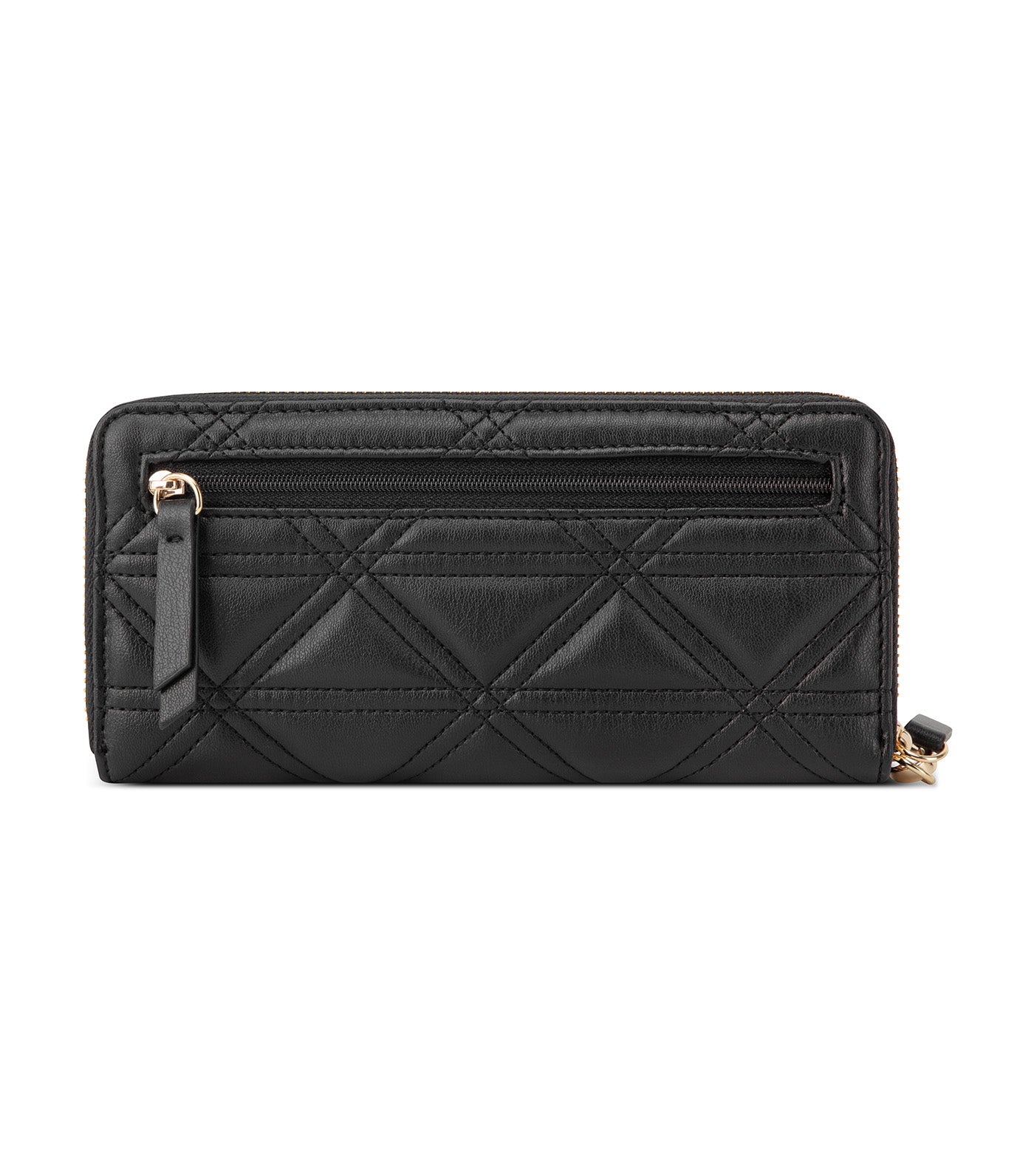 Harland Zip Around Wristlet Wallet Black