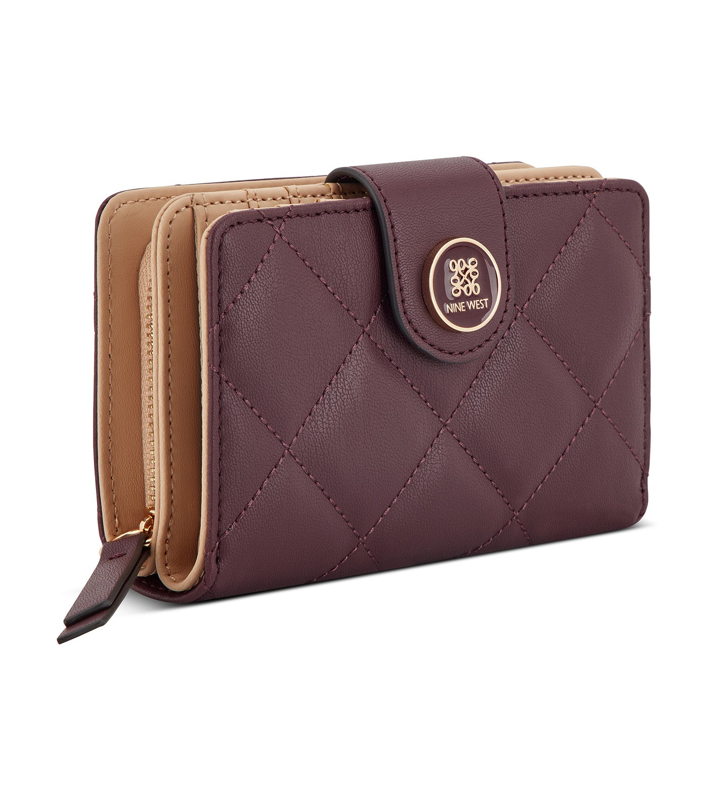 Haleema French Wallet Boysenberry